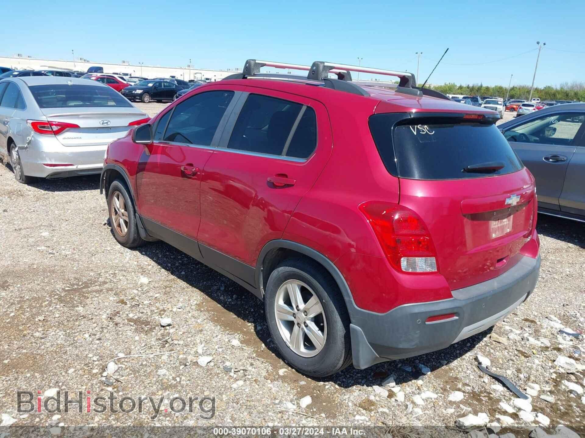 2015 CHEVROLET TRAX - VIN: KL7CJLSBXFB143459 - Фото 3