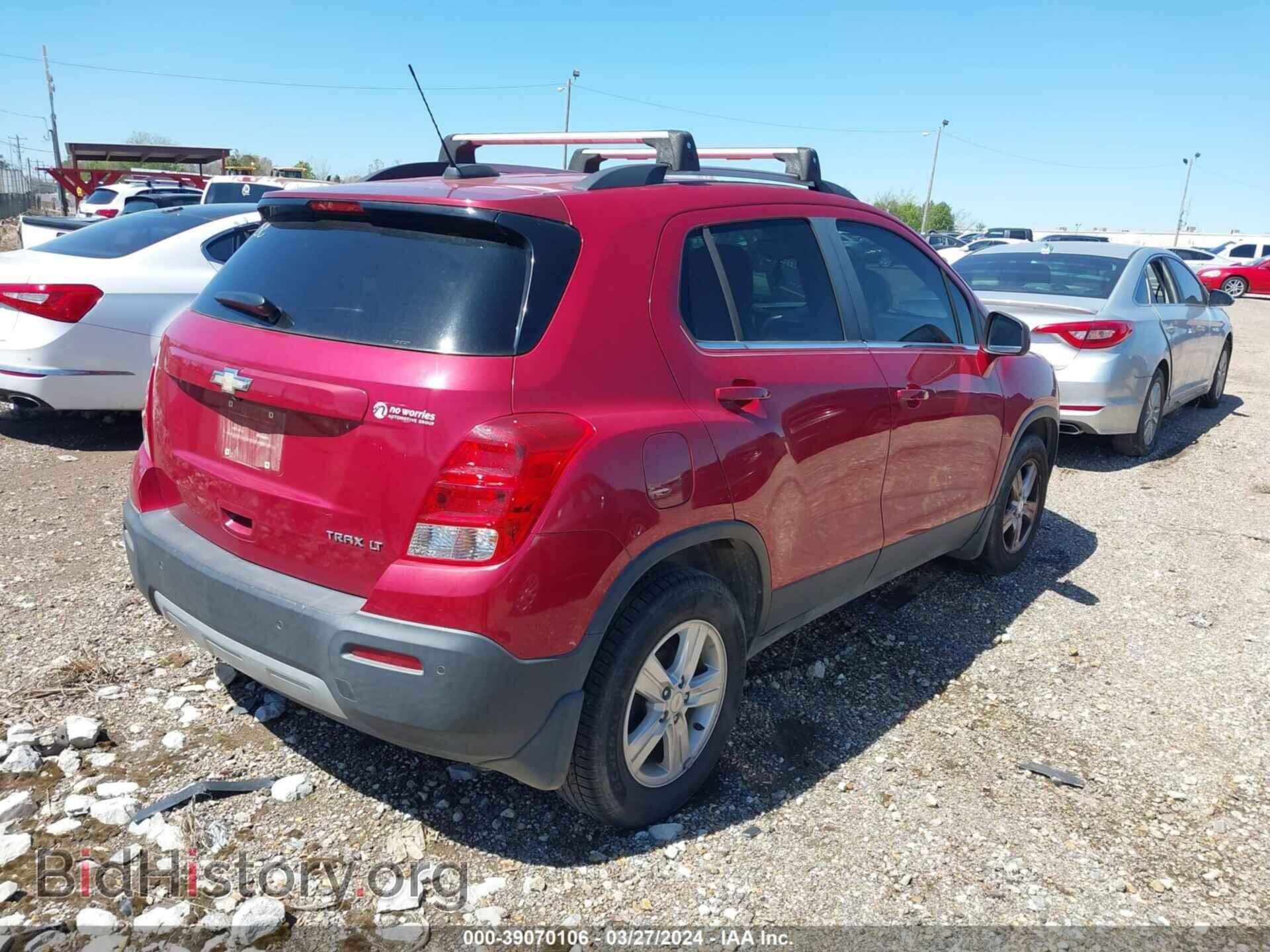 2015 CHEVROLET TRAX - VIN: KL7CJLSBXFB143459 - Фото 4