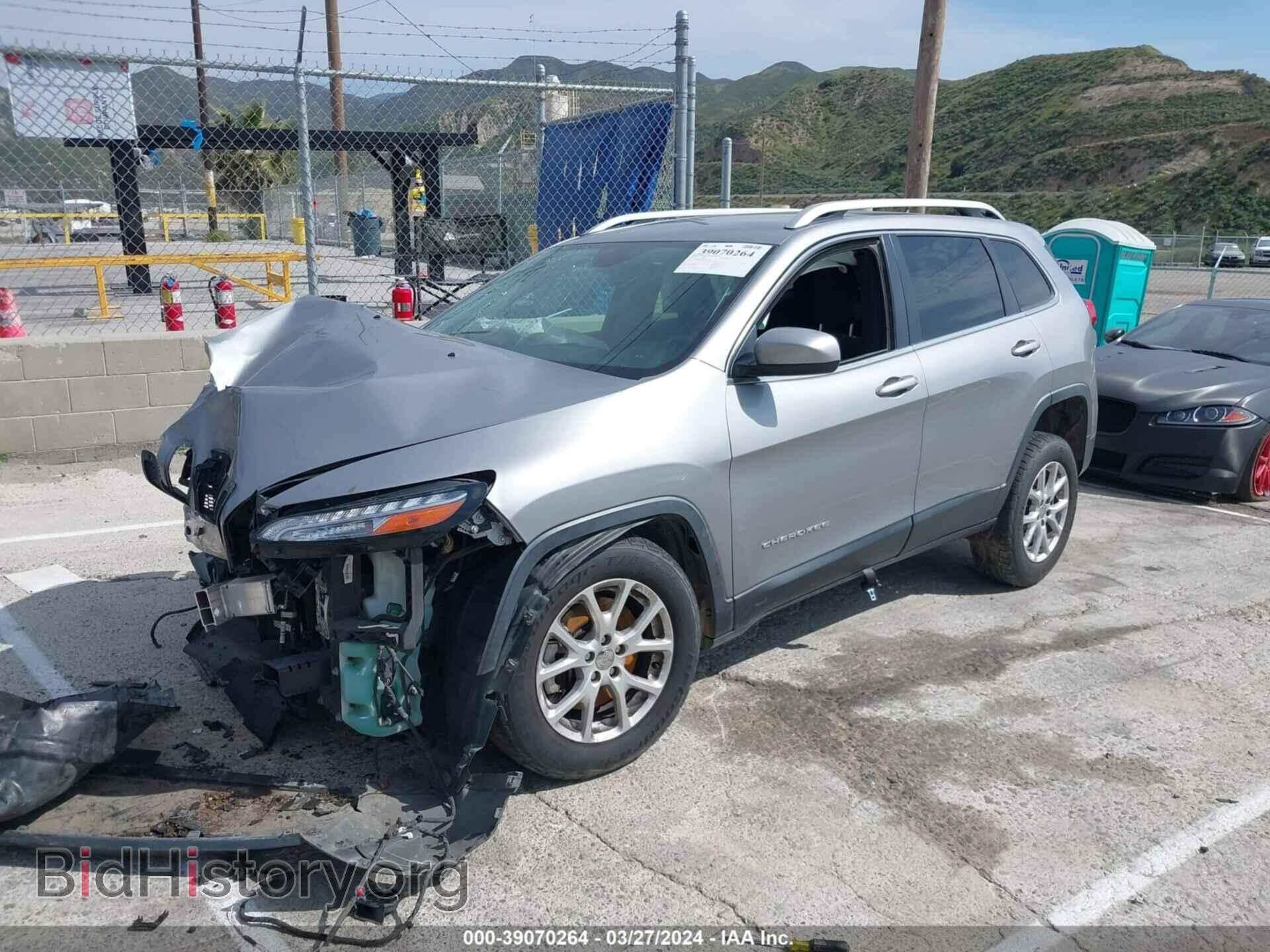 2016 JEEP CHEROKEE - VIN: 1C4PJMCB0GW218317 - Фото 2