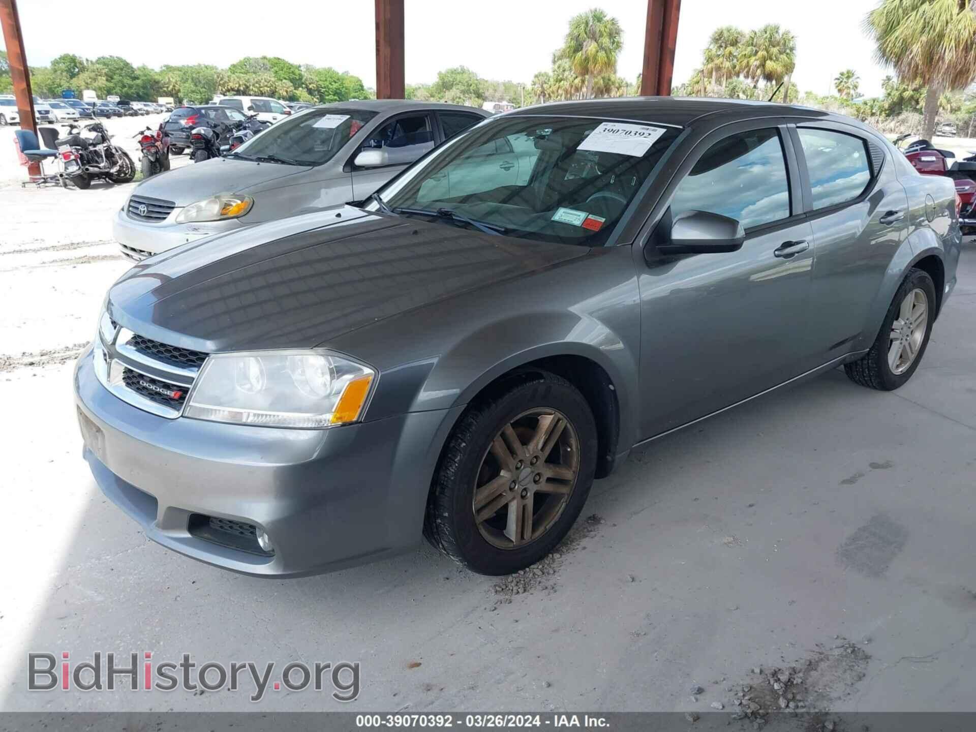 2013 DODGE AVENGER - VIN: 1C3CDZCB7DN552515 - Фото 2