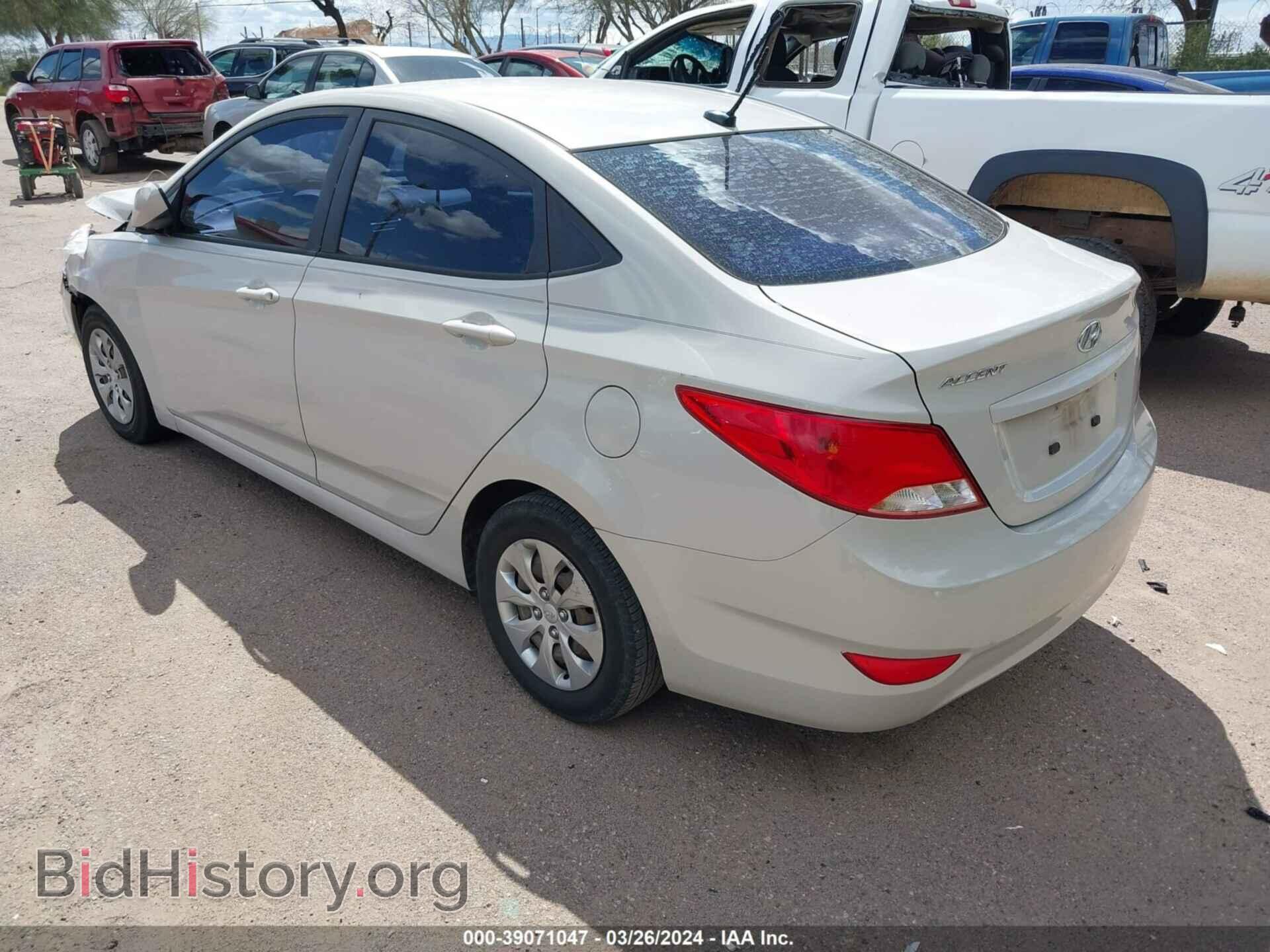 2015 HYUNDAI ACCENT - VIN: KMHCT4AE2FU936401 - Фото 3