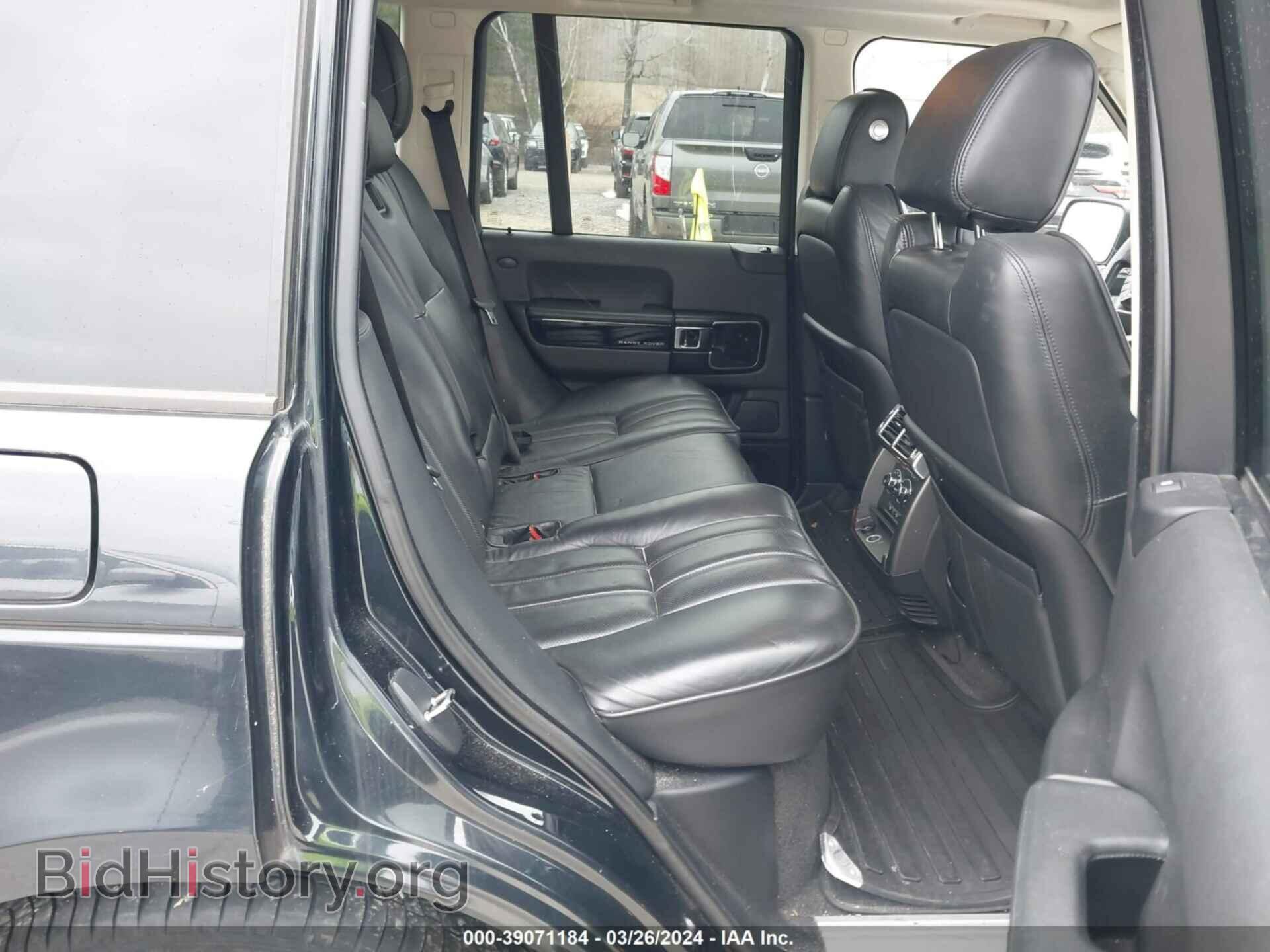 2012 LAND ROVER RANGE ROVER - VIN: SALMF1D48CA371112 - Фото 8