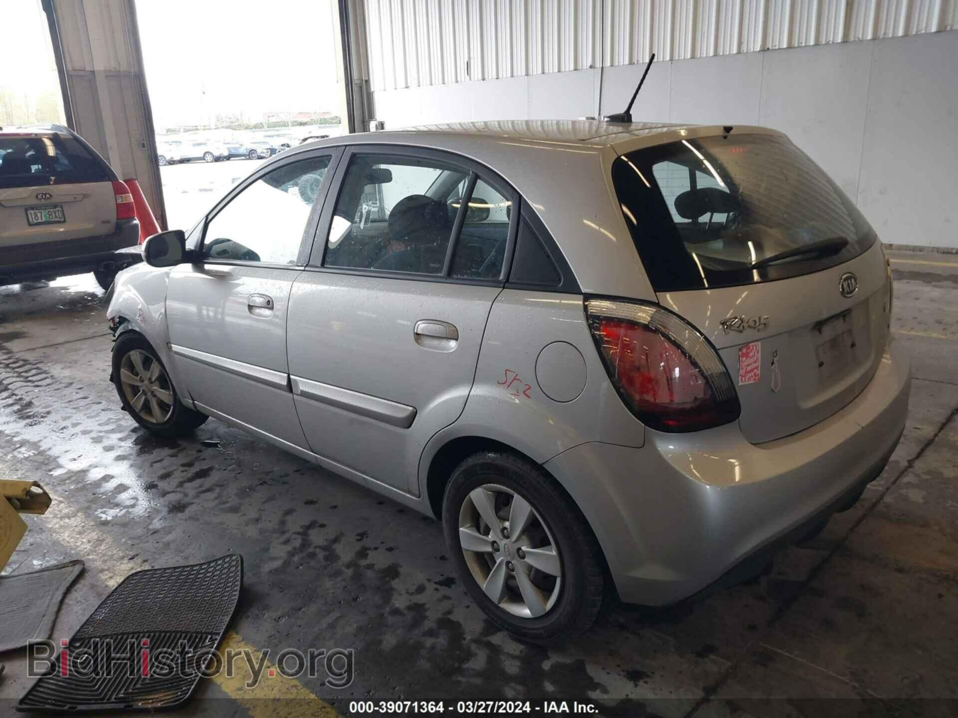 2010 KIA RIO5 - VIN: KNADH5A34A6669481 - Фото 3