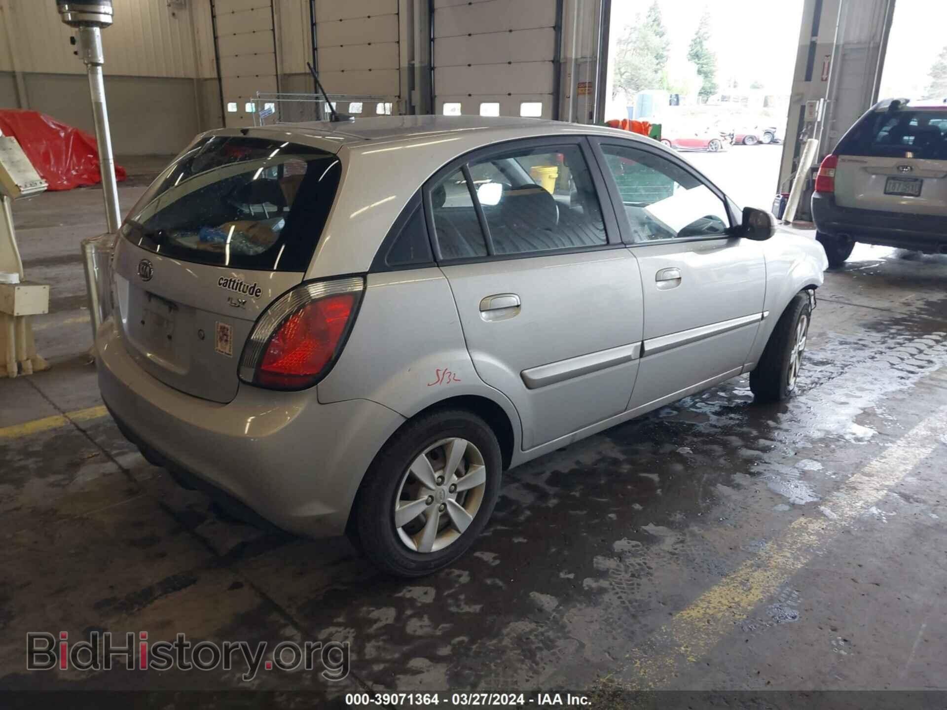 2010 KIA RIO5 - VIN: KNADH5A34A6669481 - Фото 4
