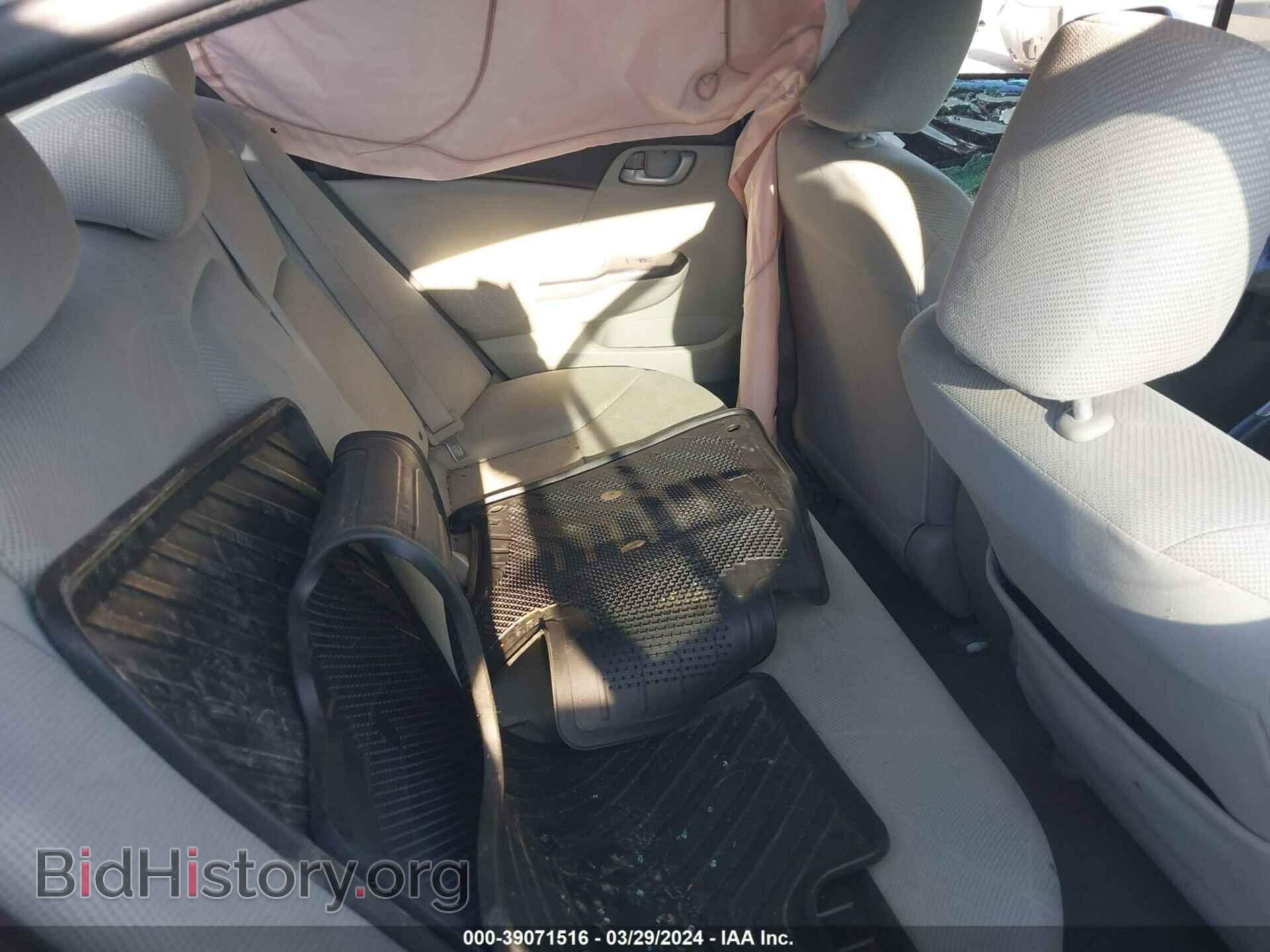 2012 HONDA CIVIC - VIN: 19XFB2F5XCE056963 - Фото 8
