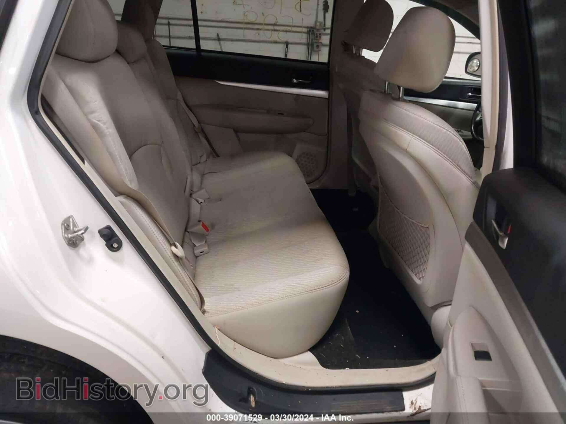 2012 SUBARU OUTBACK - VIN: 4S4BRBCC6C3250230 - Photo 8