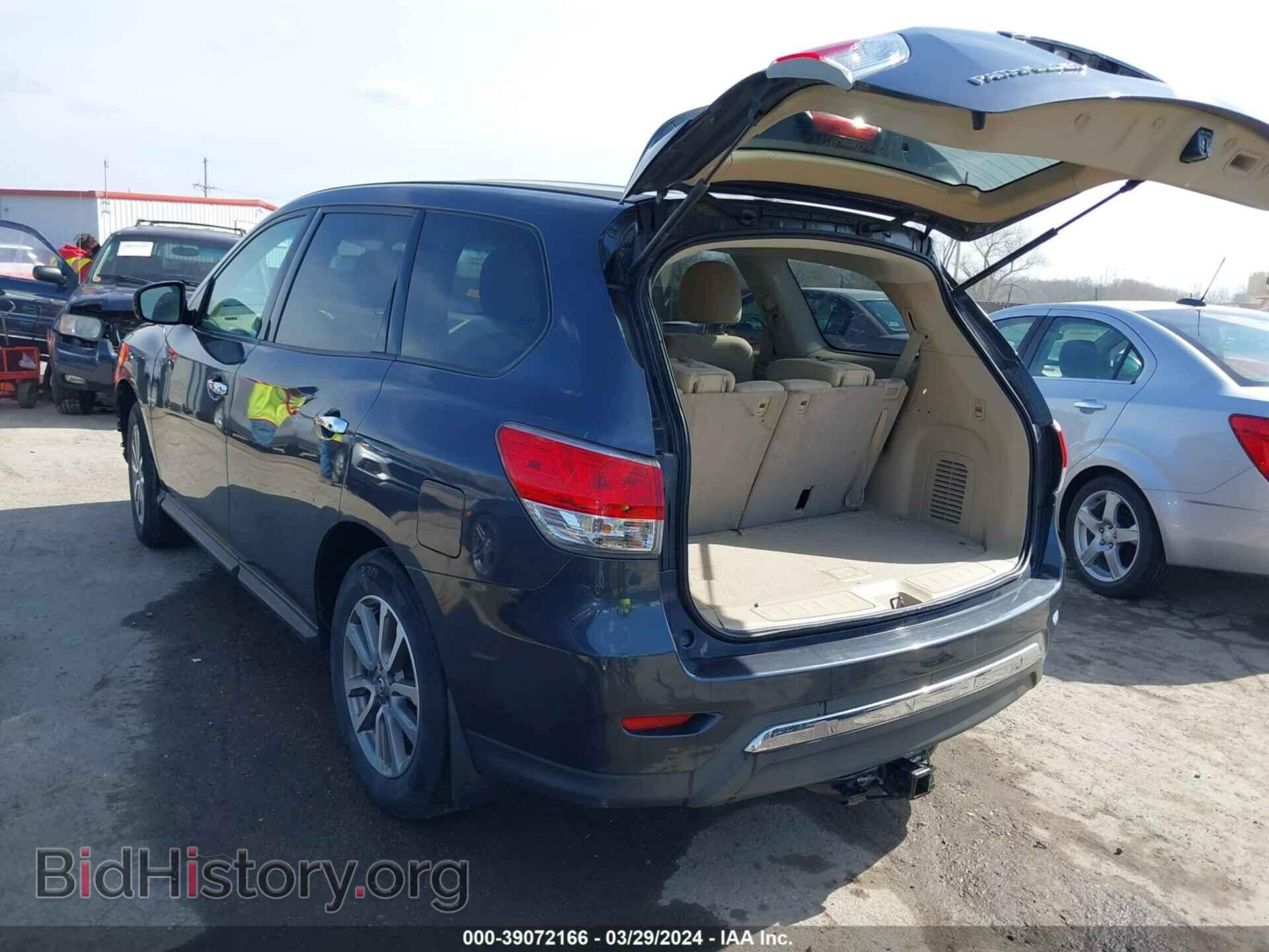 2014 NISSAN PATHFINDER - VIN: 5N1AR2MM2EC679290 - Фото 3