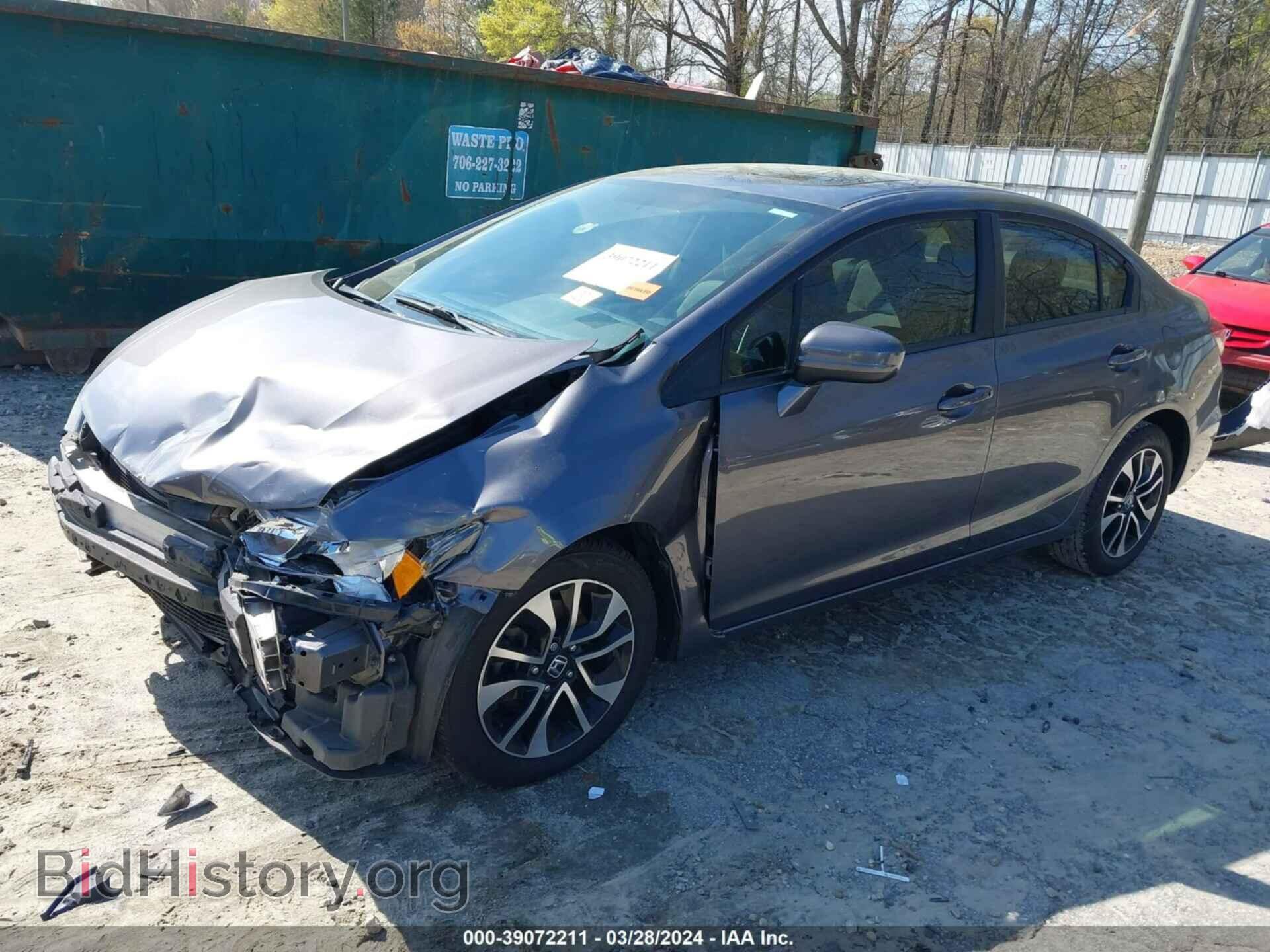 2015 HONDA CIVIC - VIN: 19XFB2F85FE239900 - Photo 2