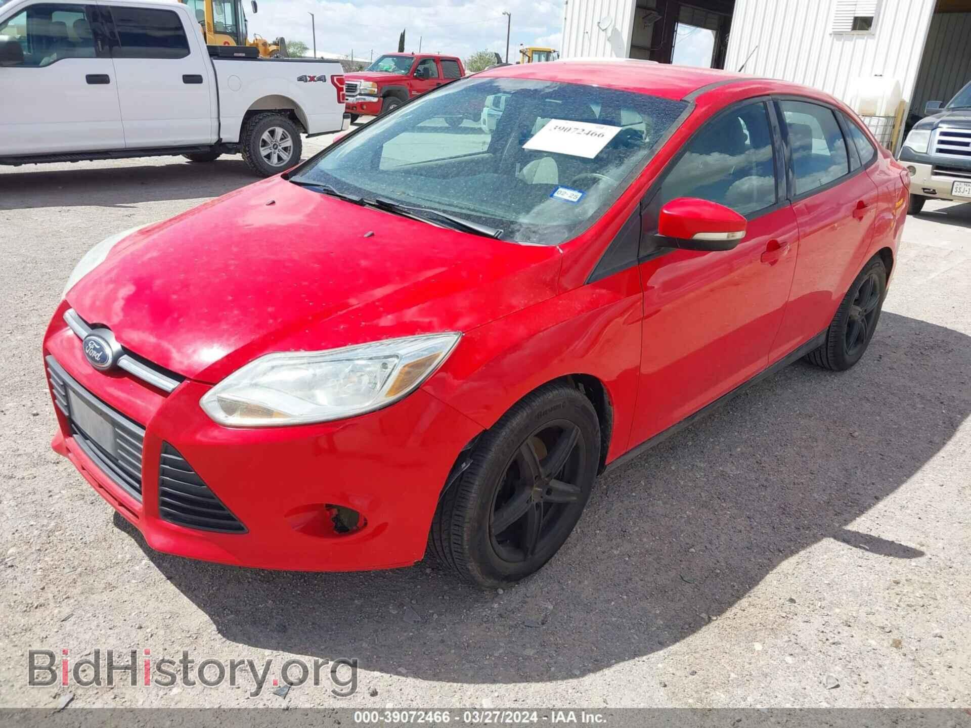 2013 FORD FOCUS - VIN: 1FADP3F23DL372904 - Фото 2