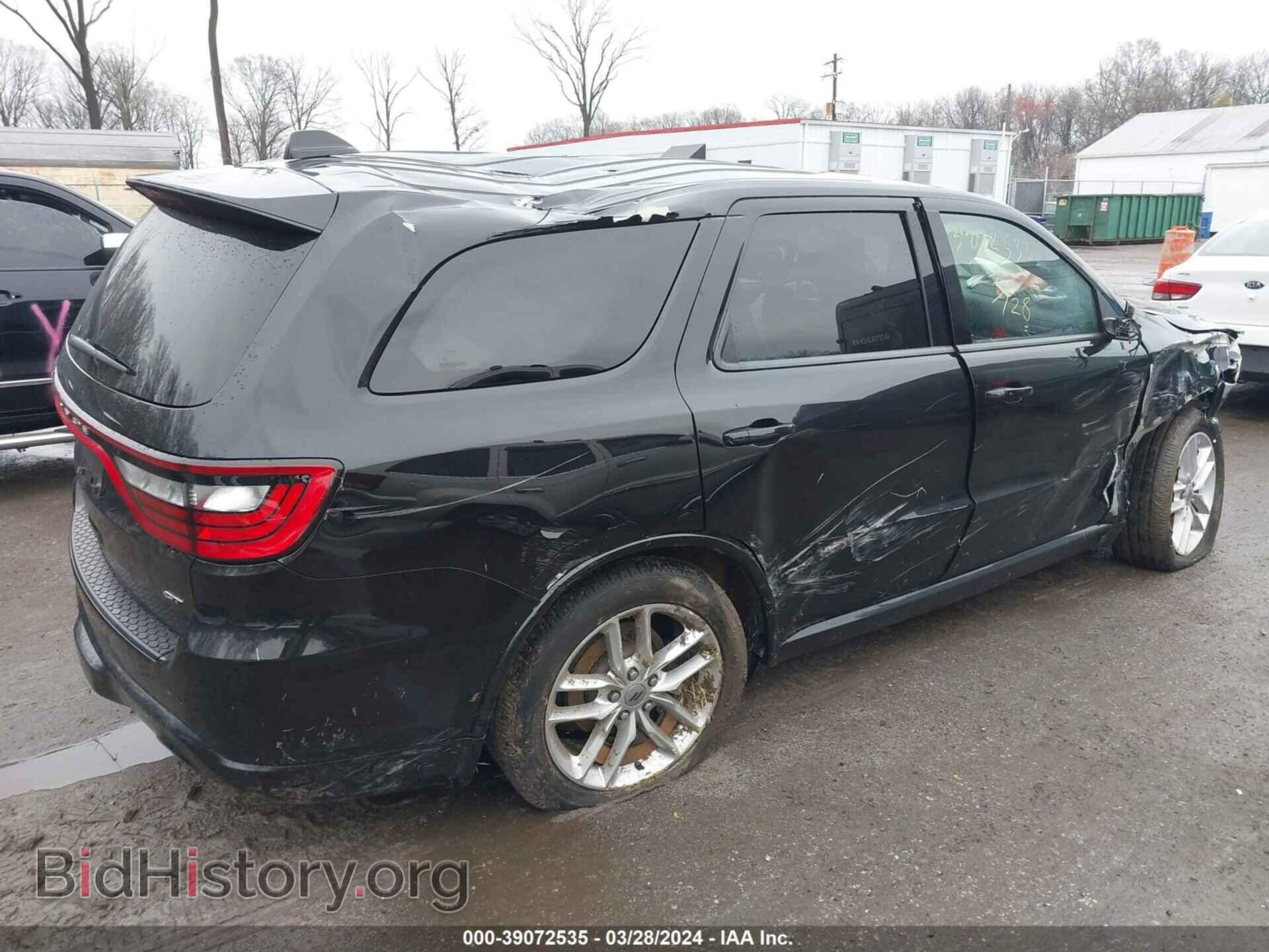 2022 DODGE DURANGO - VIN: 1C4RDJDG2NC134927 - Фото 4