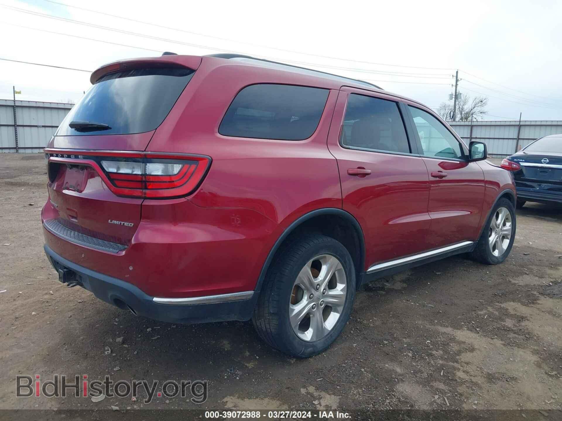 2015 DODGE DURANGO - VIN: 1C4RDJDG7FC810693 - Photo 4