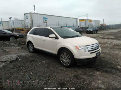 2008 Ford EDGE Limited, белый — VIN 2FMDK49C28BA54406, IAAI