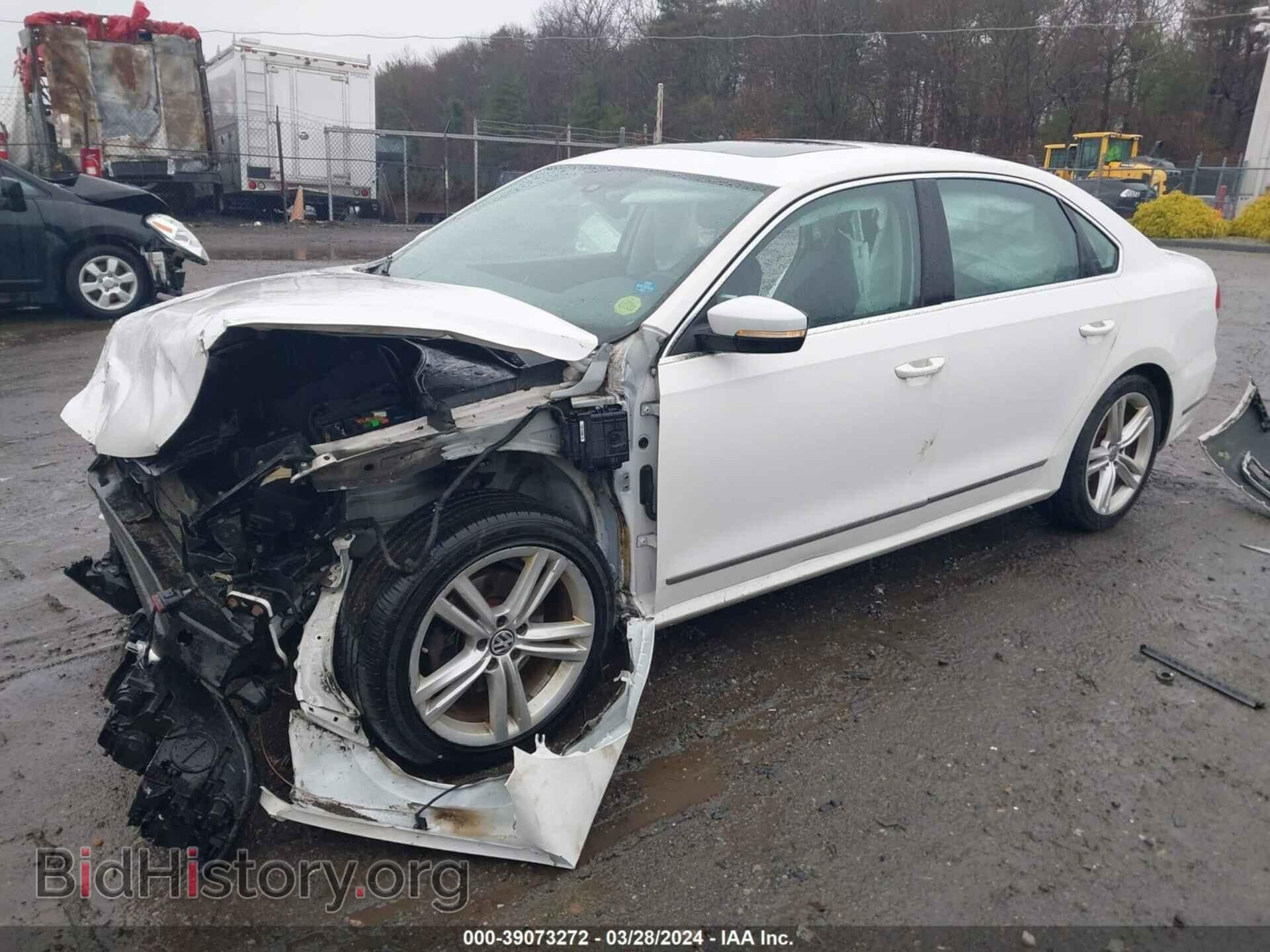 2014 VOLKSWAGEN PASSAT - VIN: 1VWCS7A3XEC001278 - Фото 2