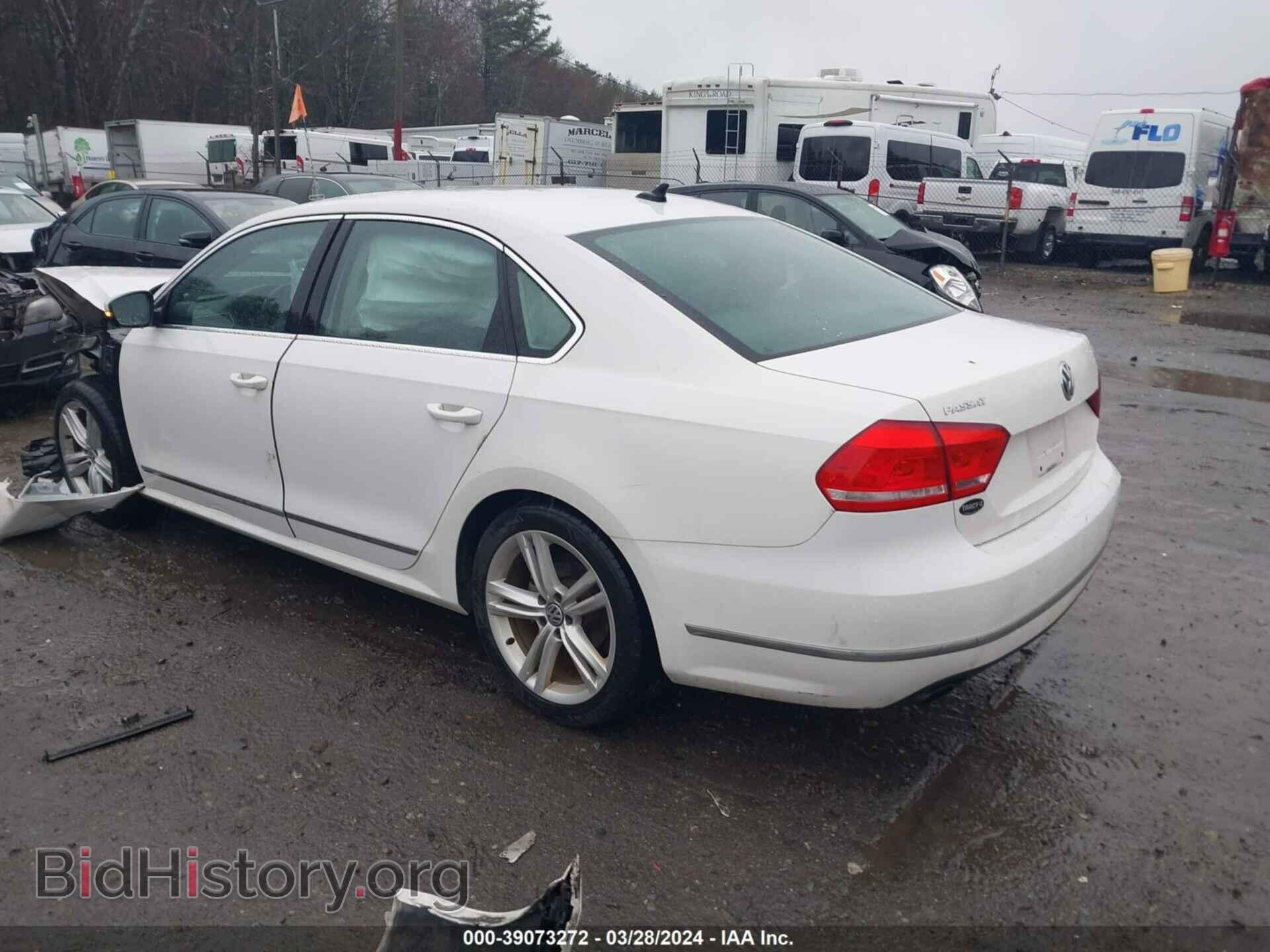 2014 VOLKSWAGEN PASSAT - VIN: 1VWCS7A3XEC001278 - Фото 3