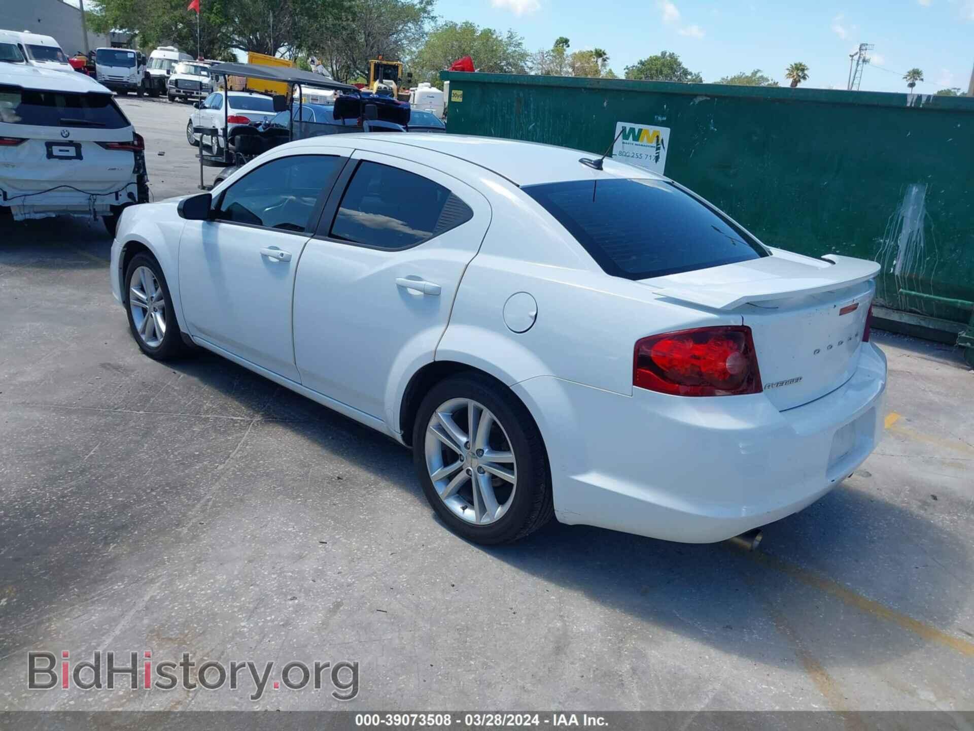 2012 DODGE AVENGER - VIN: 1C3CDZAG1CN255852 - Photo 3