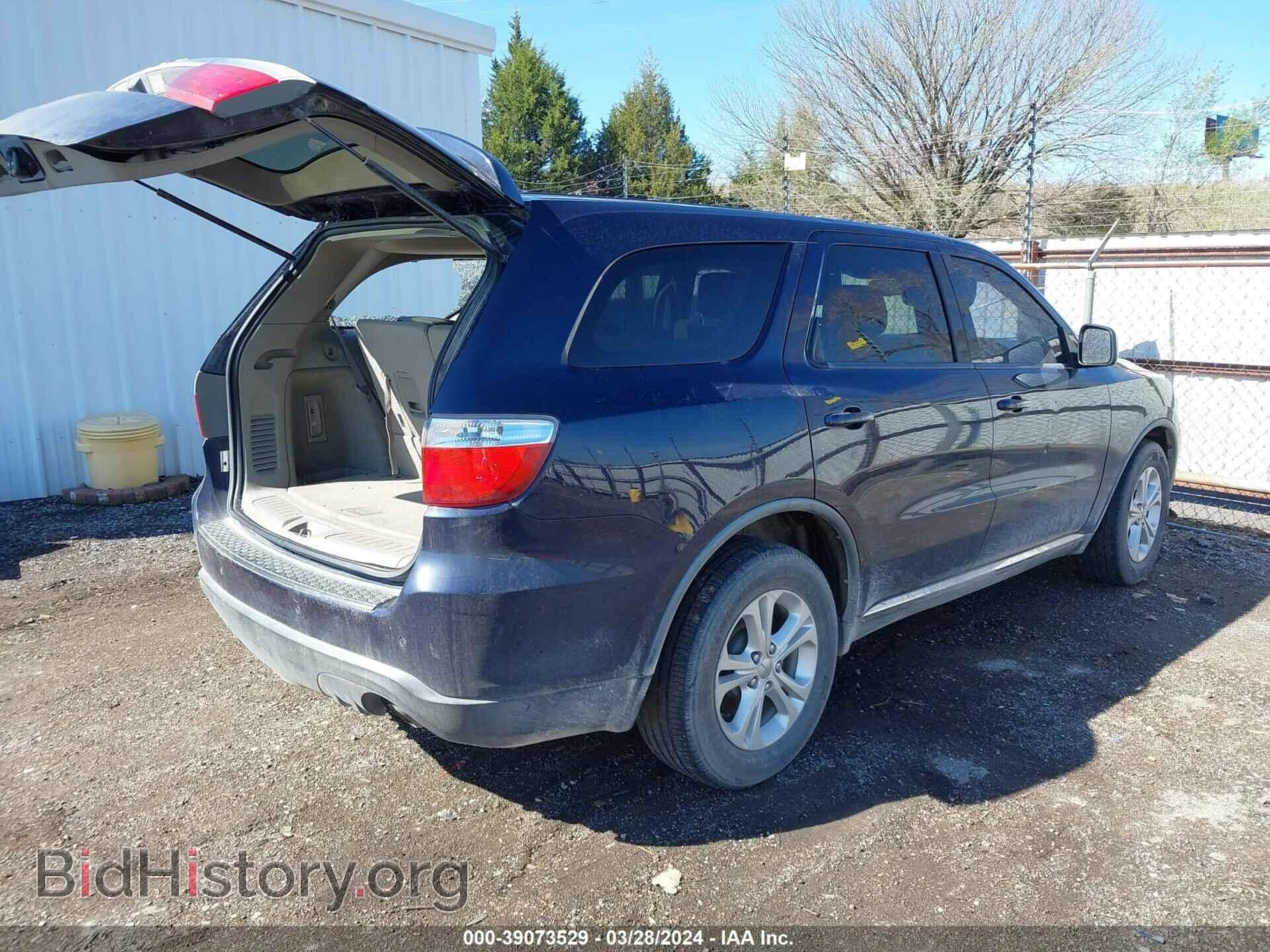 2012 DODGE DURANGO - VIN: 1C4RDHAG5CC216810 - Фото 4