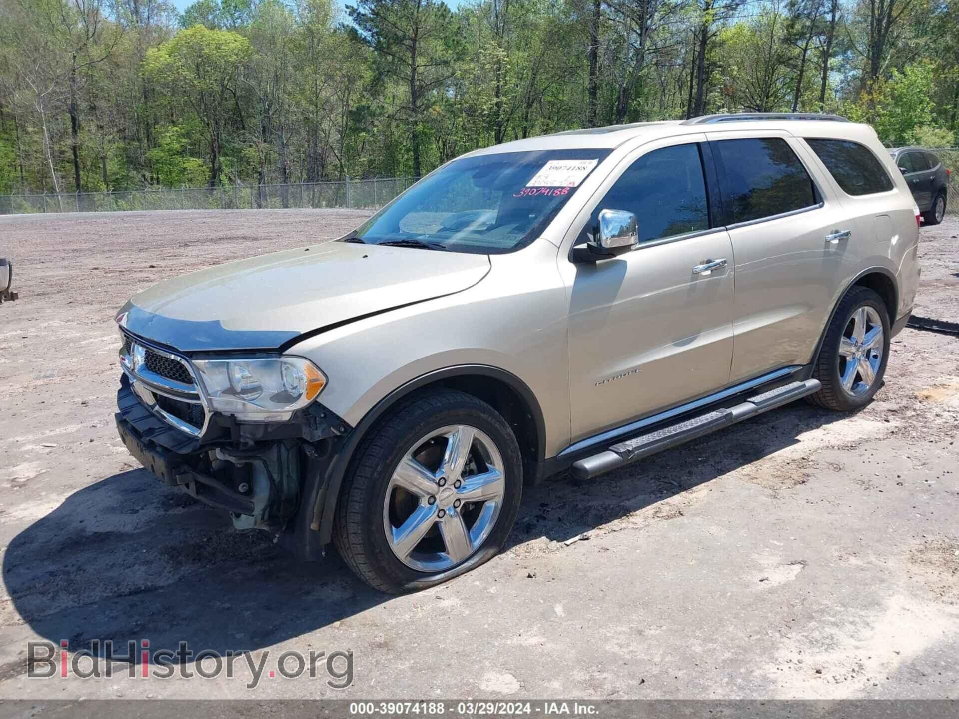 2011 DODGE DURANGO - VIN: 1D4SD5GT1BC688332 - Фото 2