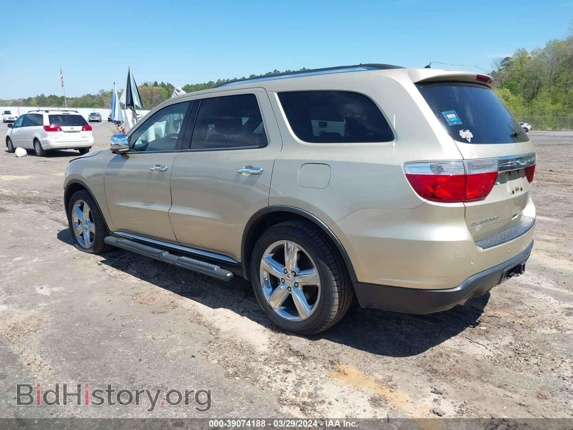 2011 DODGE DURANGO - VIN: 1D4SD5GT1BC688332 - Фото 3