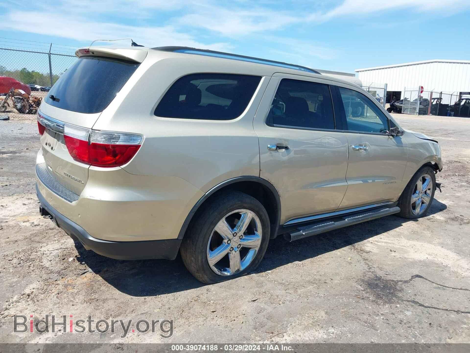 2011 DODGE DURANGO - VIN: 1D4SD5GT1BC688332 - Фото 4