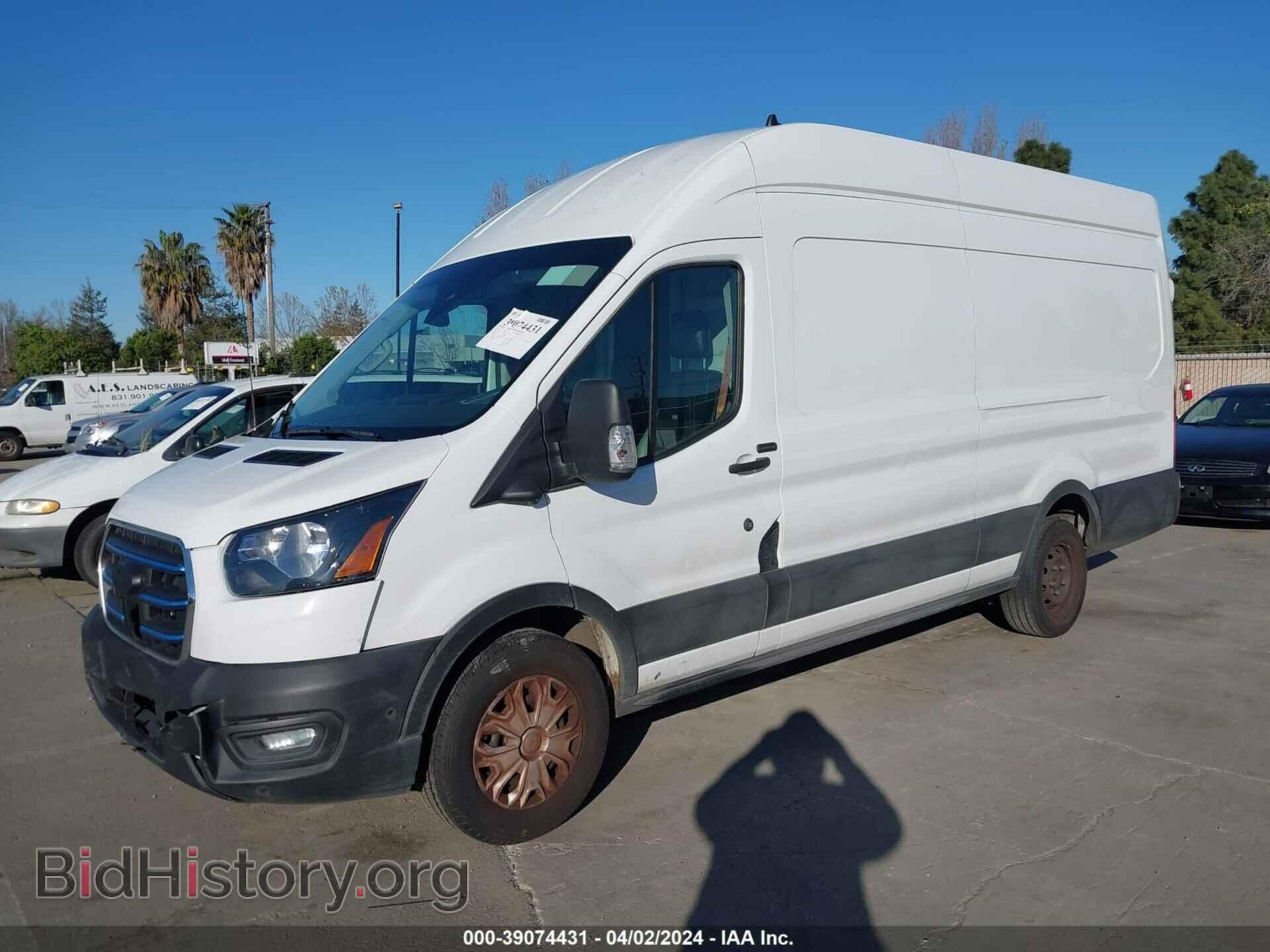 2022 FORD E-TRANSIT-350 CARGO VAN - VIN: 1FTBW3XK3NKA46742 - Фото 2