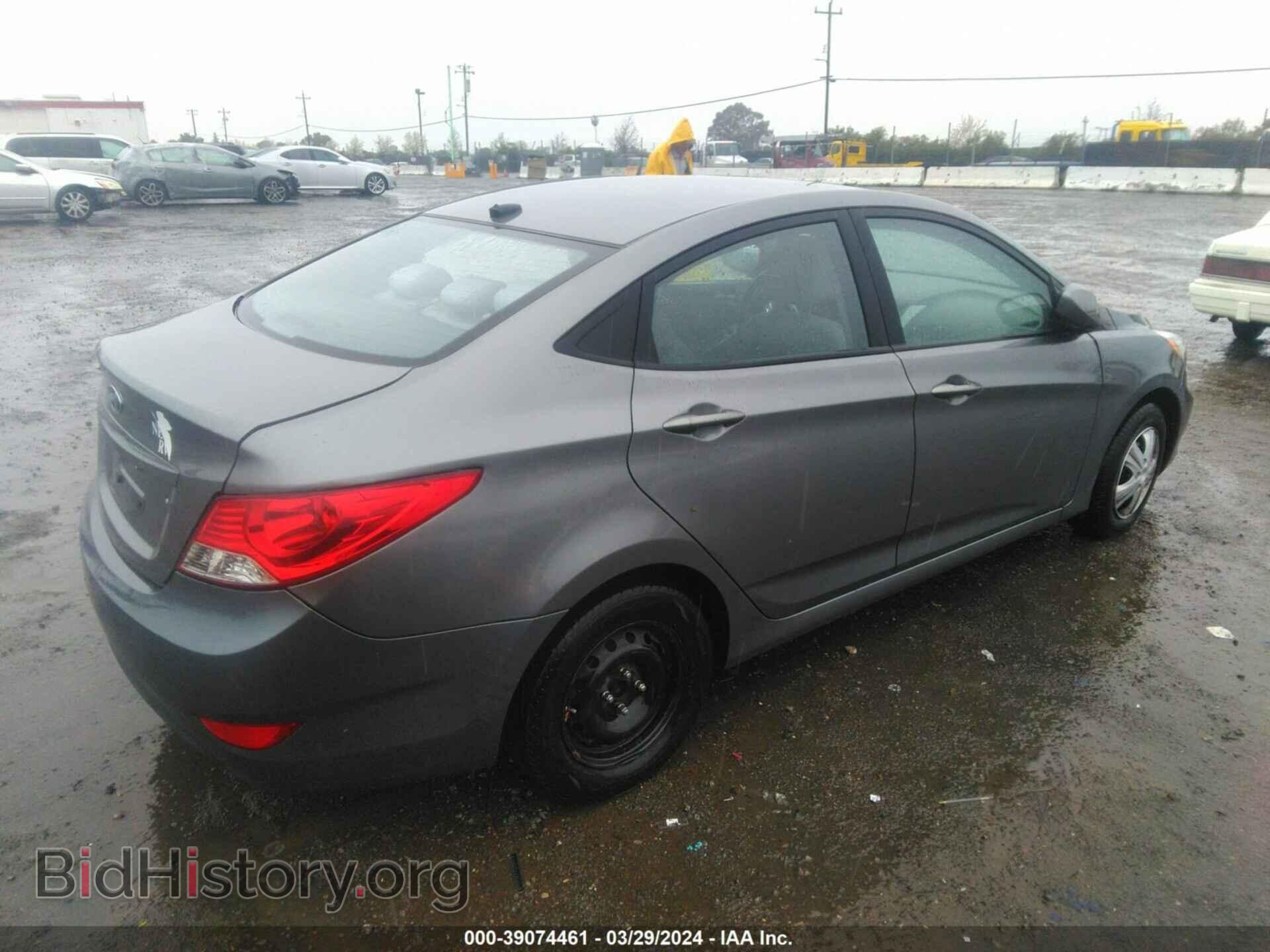 2015 HYUNDAI ACCENT - VIN: KMHCT4AE1FU819439 - Фото 4