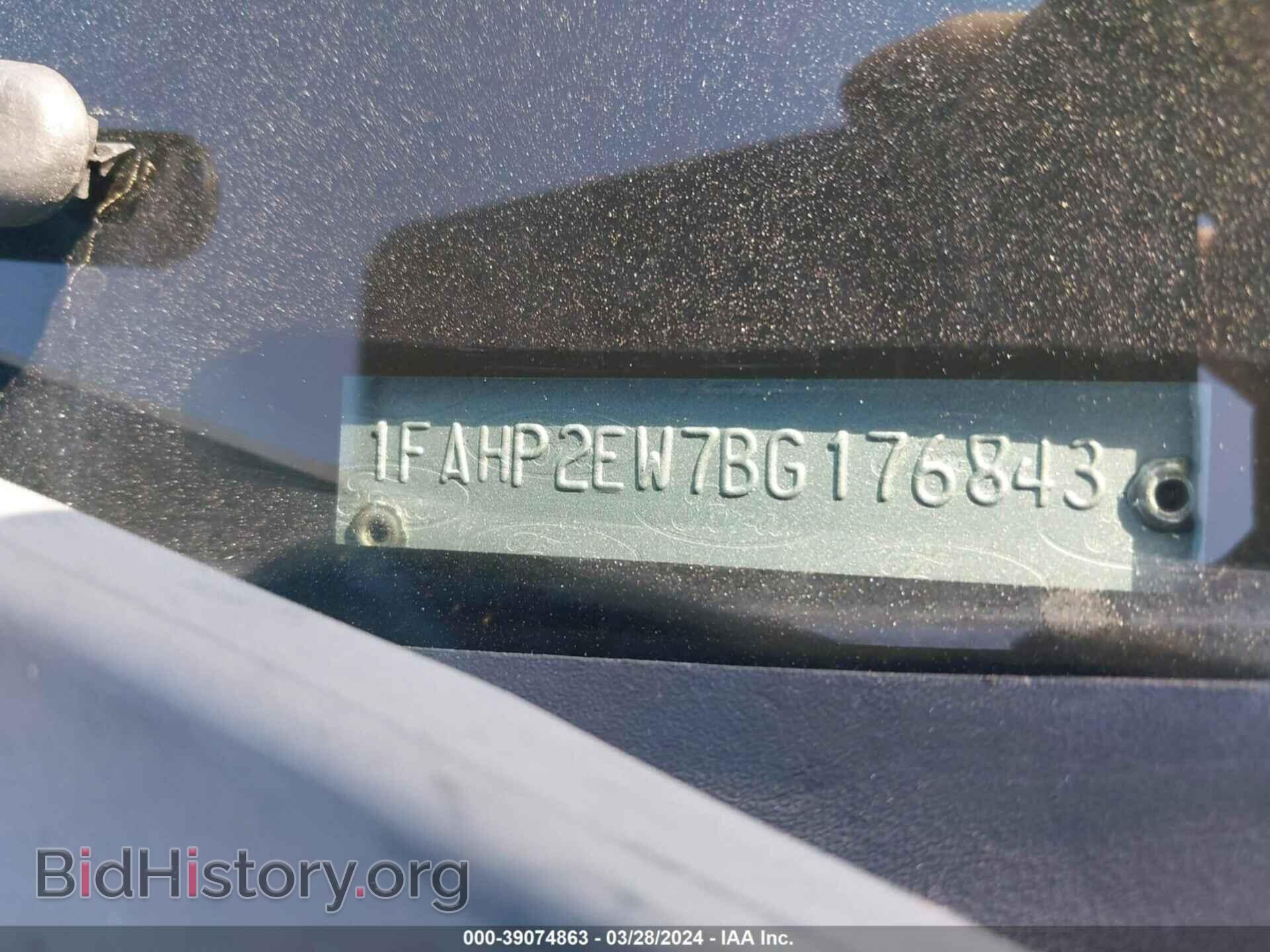2011 FORD TAURUS - VIN: 1FAHP2EW7BG176843 - Фото 9