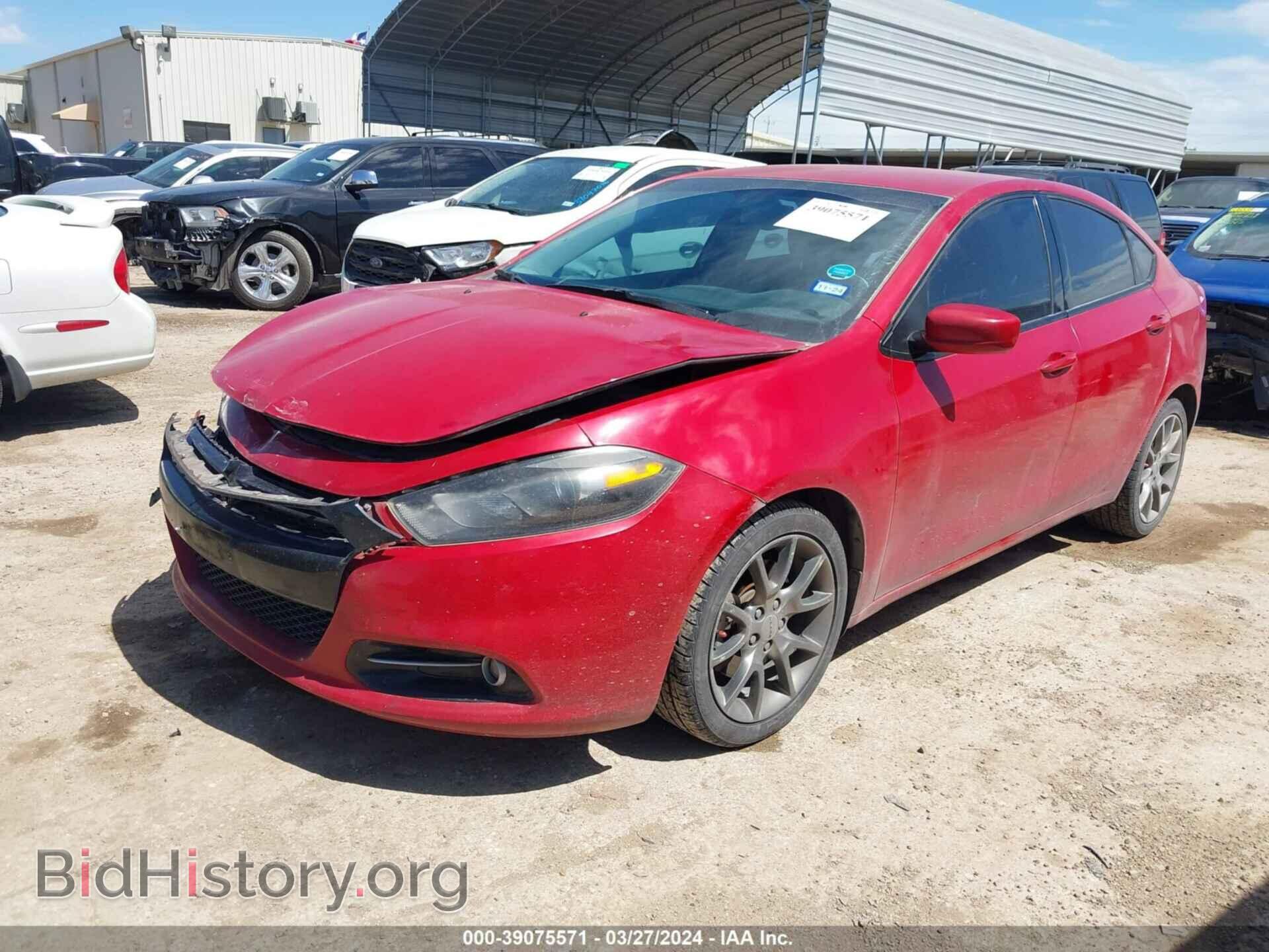 2013 DODGE DART - VIN: 1C3CDFBA1DD339914 - Фото 2