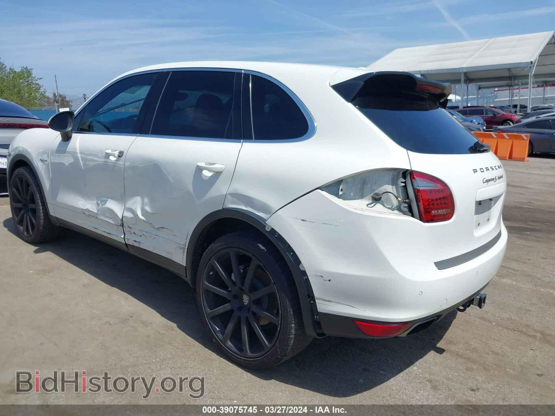 2012 PORSCHE CAYENNE HYBRID - VIN: WP1AE2A21CLA91914 - Фото 3