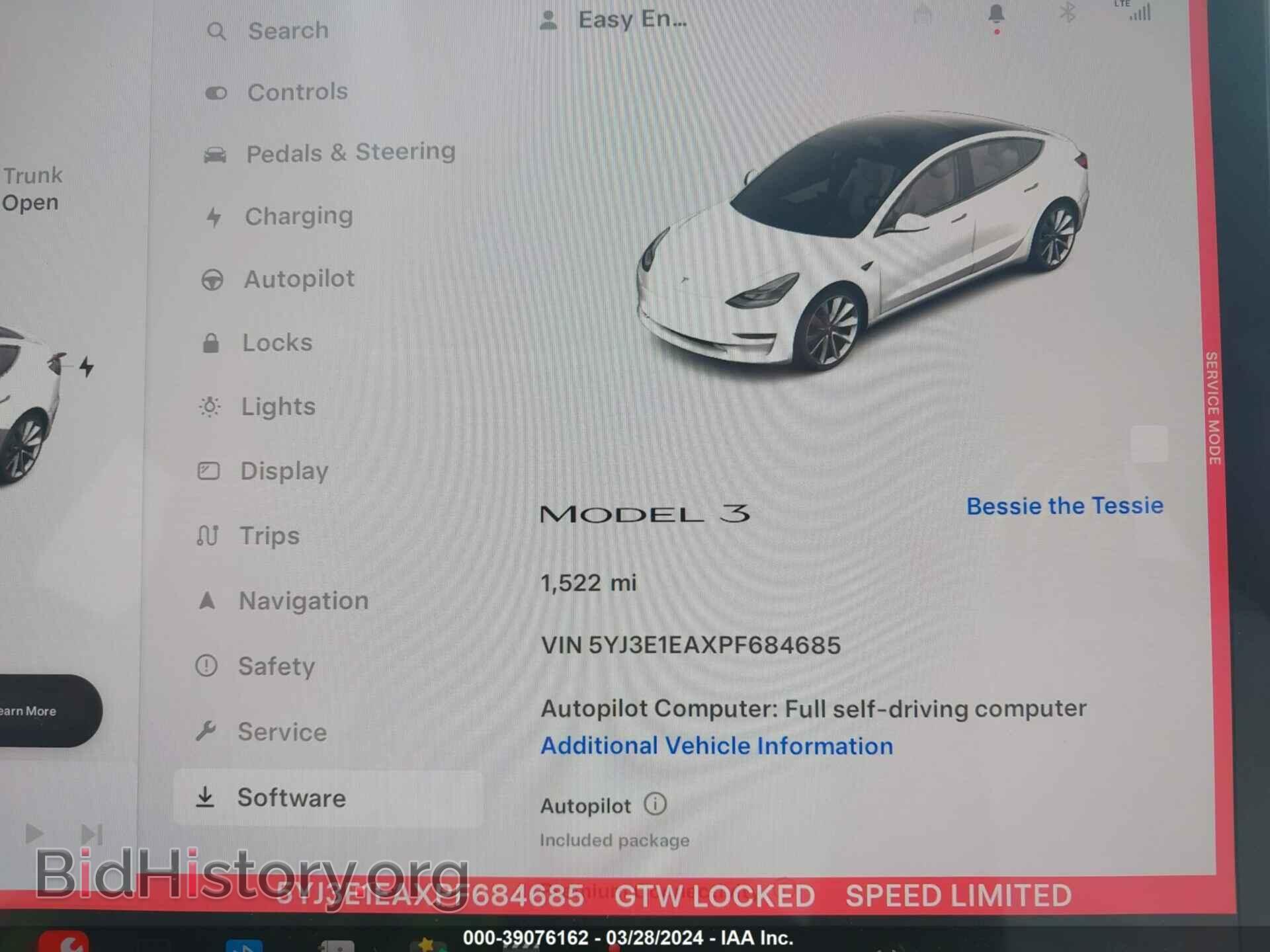 2023 TESLA MODEL 3 - VIN: 5YJ3E1EAXPF684685 - Фото 7