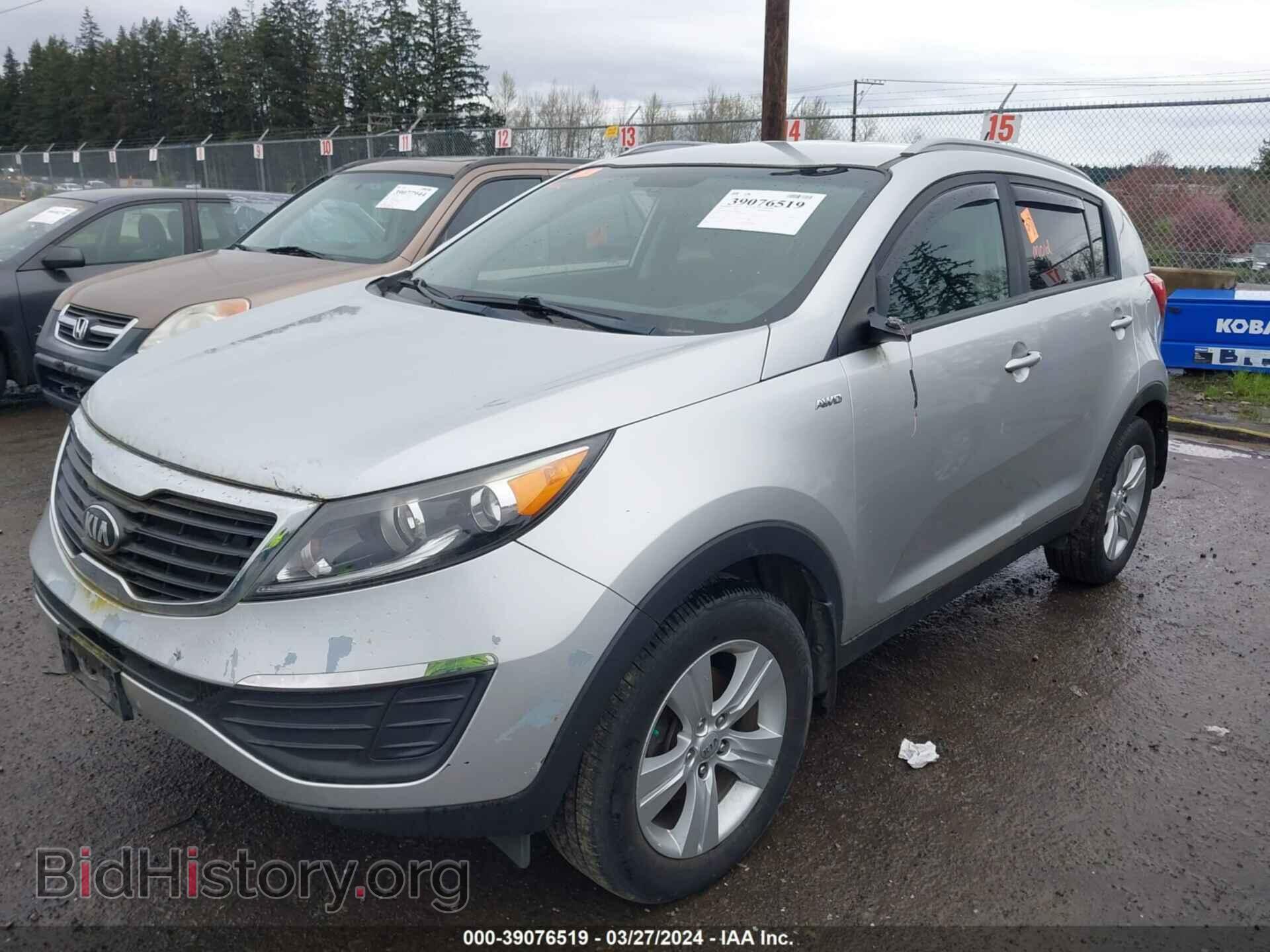 2013 KIA SPORTAGE - VIN: KNDPBCA26D7408557 - Фото 2