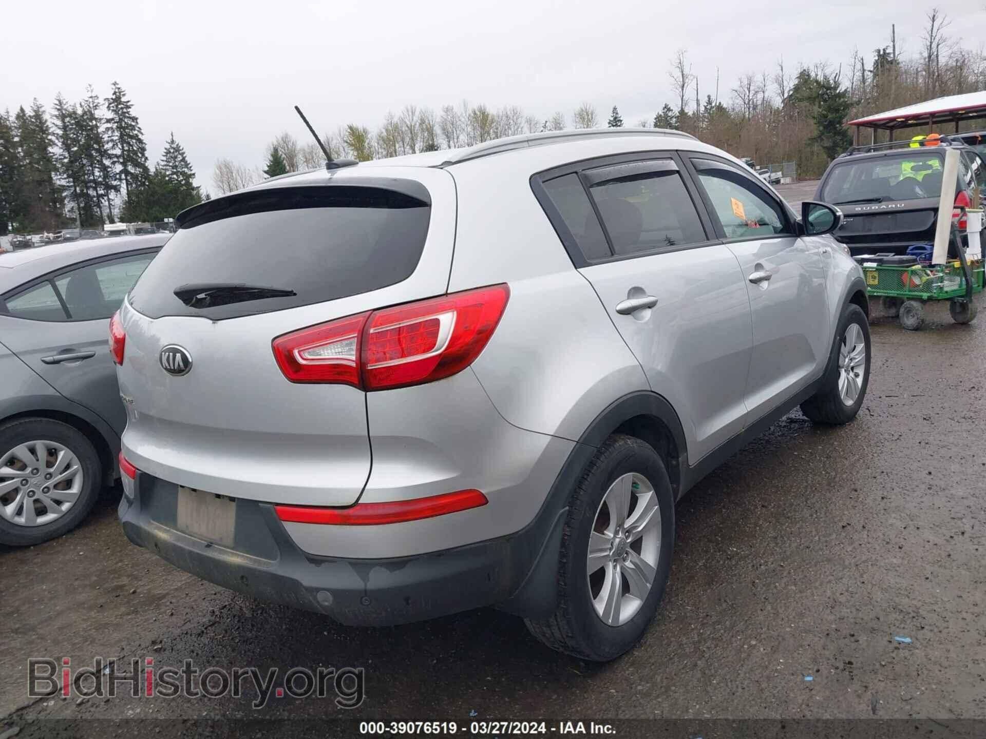 2013 KIA SPORTAGE - VIN: KNDPBCA26D7408557 - Фото 4