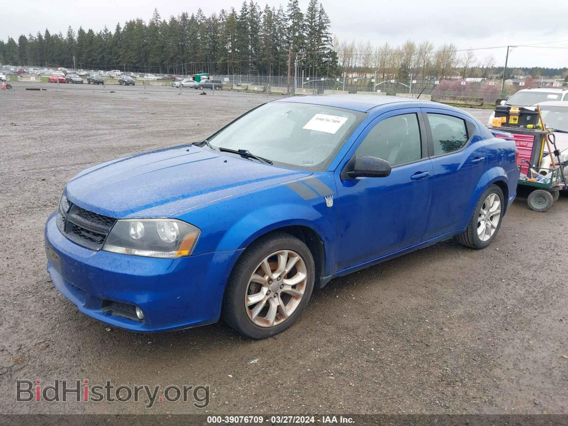 2012 DODGE AVENGER - VIN: 1C3CDZBG2CN290611 - Фото 2