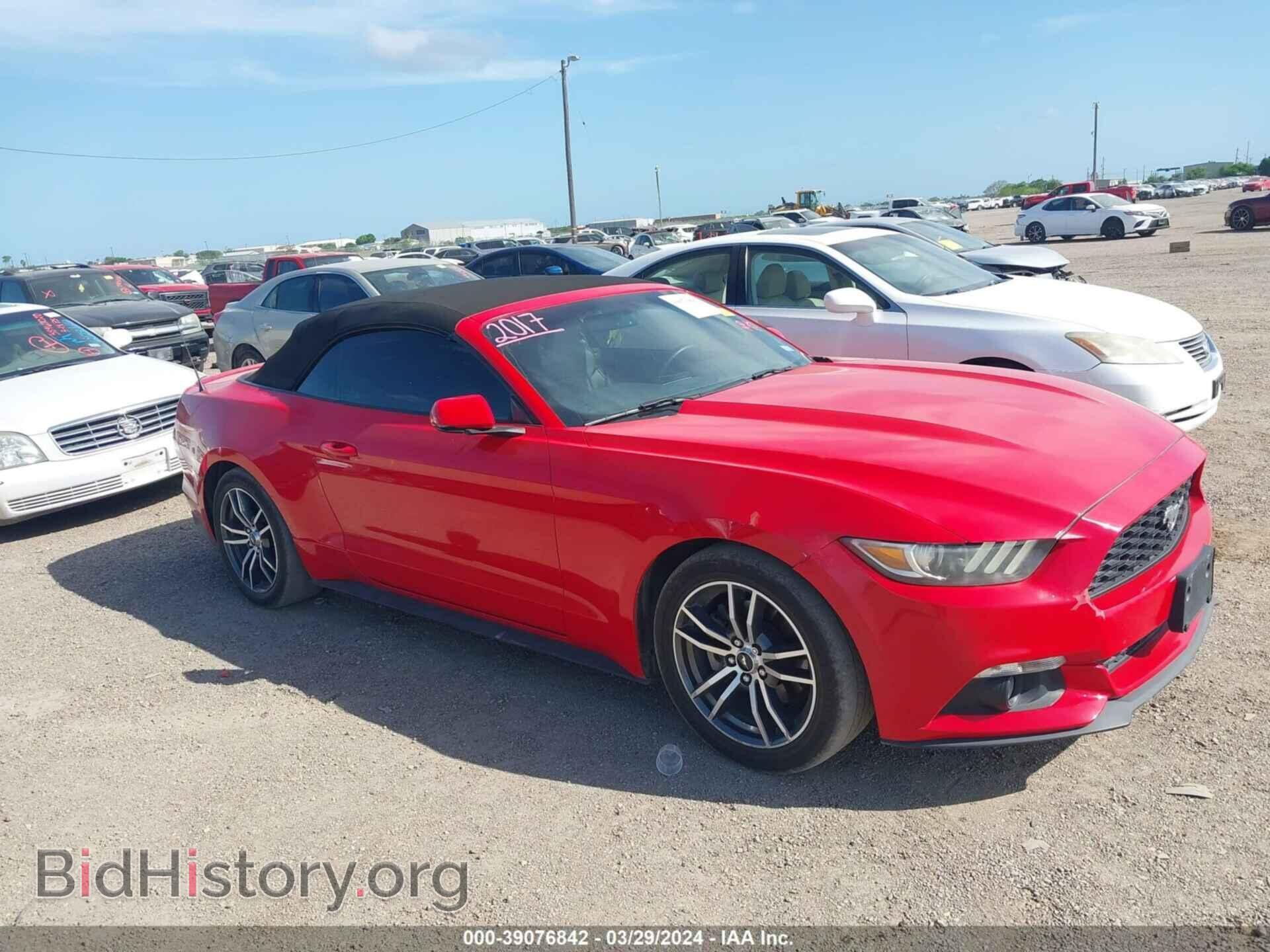 Photo 1FATP8UH7H5245339 - FORD MUSTANG 2017