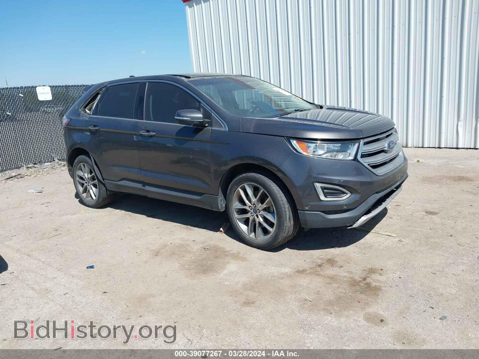 Photo 2FMPK3K87FBB02279 - FORD EDGE 2015