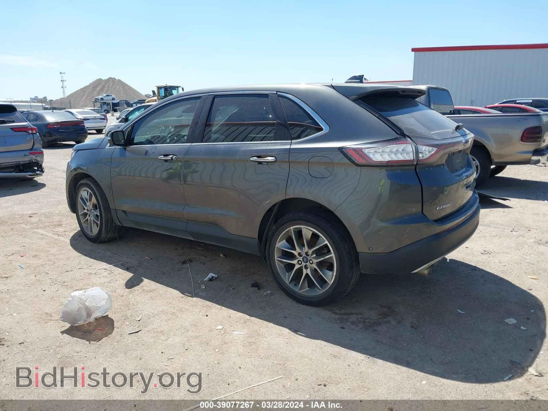 2015 FORD EDGE - VIN: 2FMPK3K87FBB02279 - Фото 3