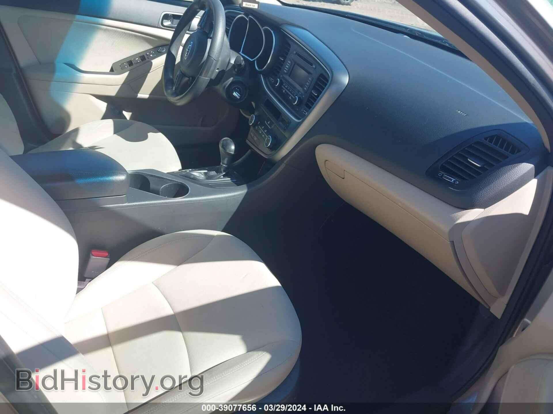 2015 KIA OPTIMA - VIN: KNAGM4A70F5531570 - Фото 5