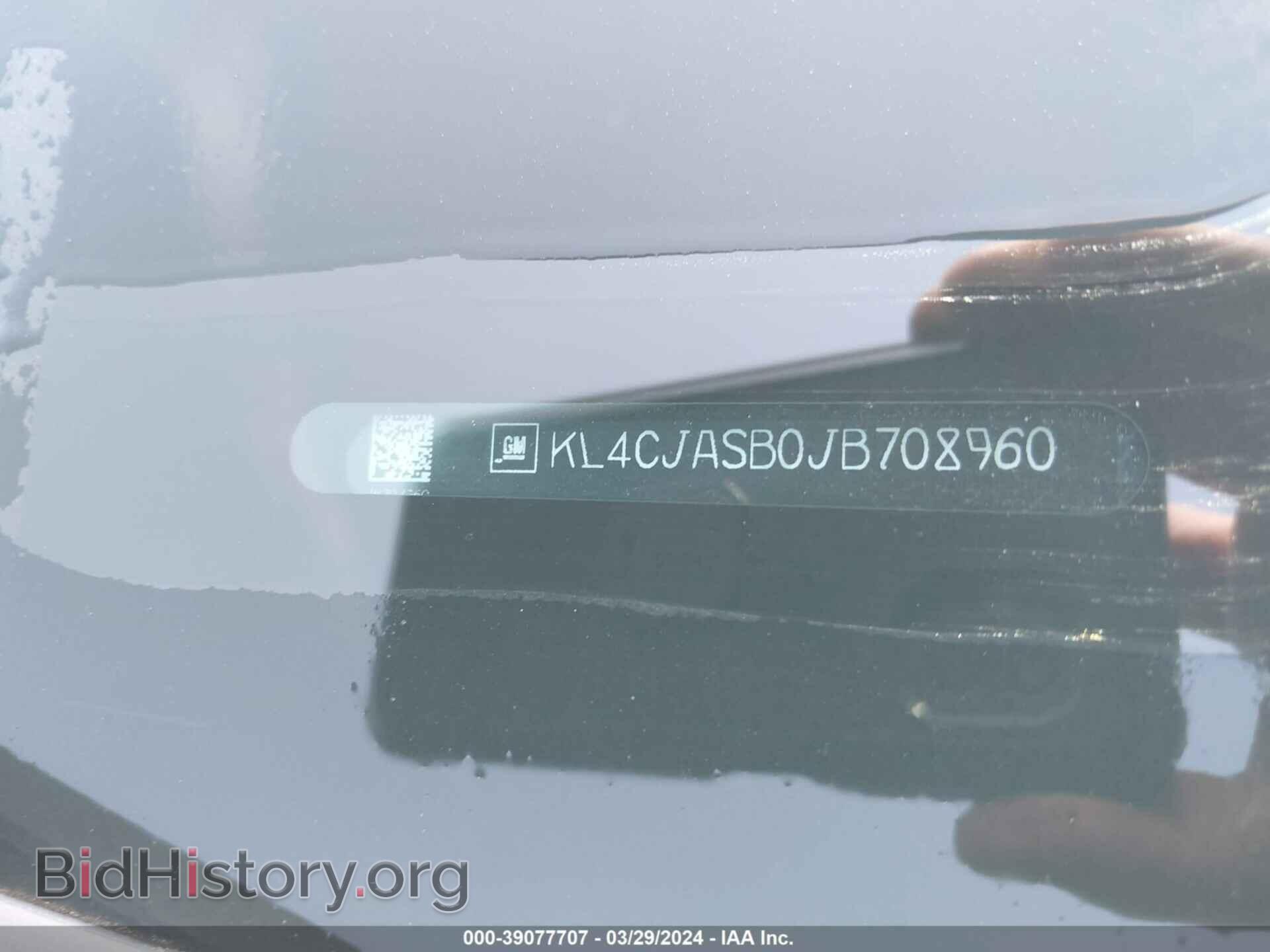 2018 BUICK ENCORE - VIN: KL4CJASB0JB708960 - Фото 9