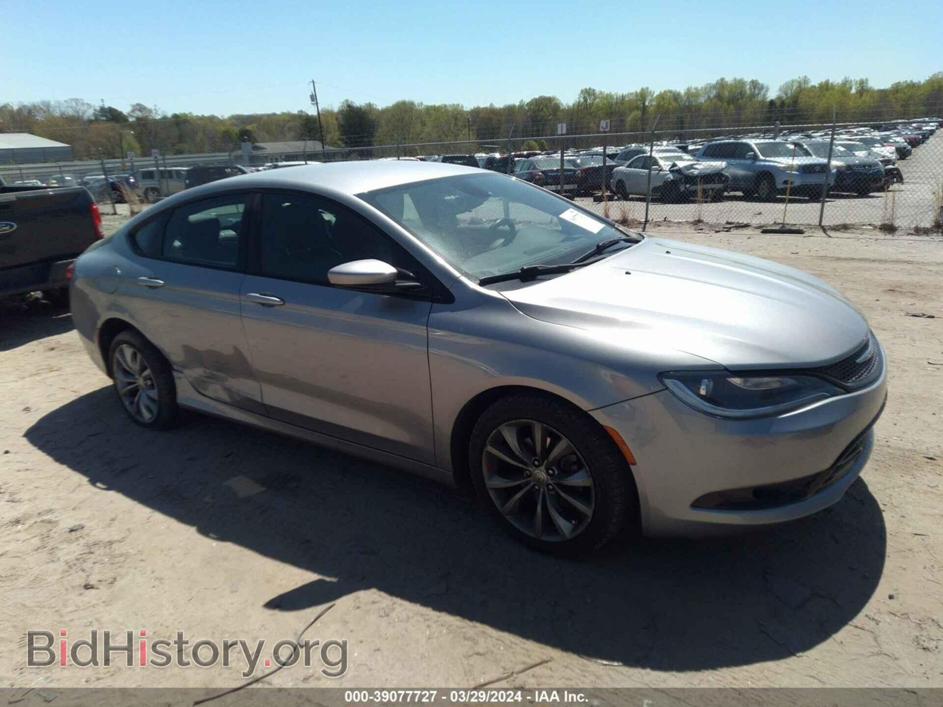 Фотография 1C3CCCBB4FN760534 - CHRYSLER 200 2015
