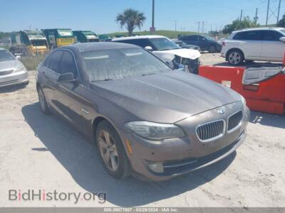 2011 BMW 528I, gray — VIN WBAFR1C58BC745896, IAAI