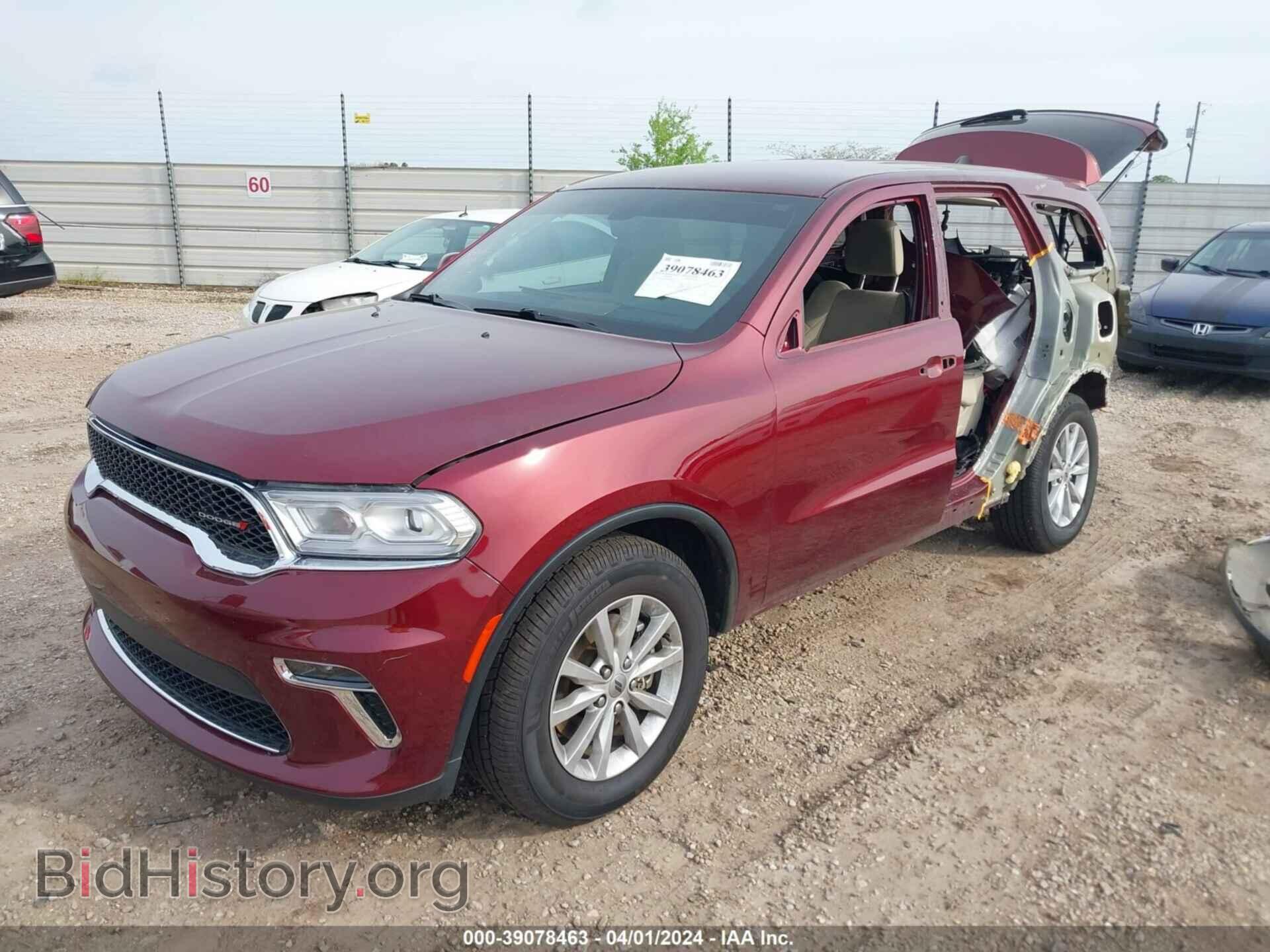 2021 DODGE DURANGO - VIN: 1C4RDHAG9MC641223 - Фото 2