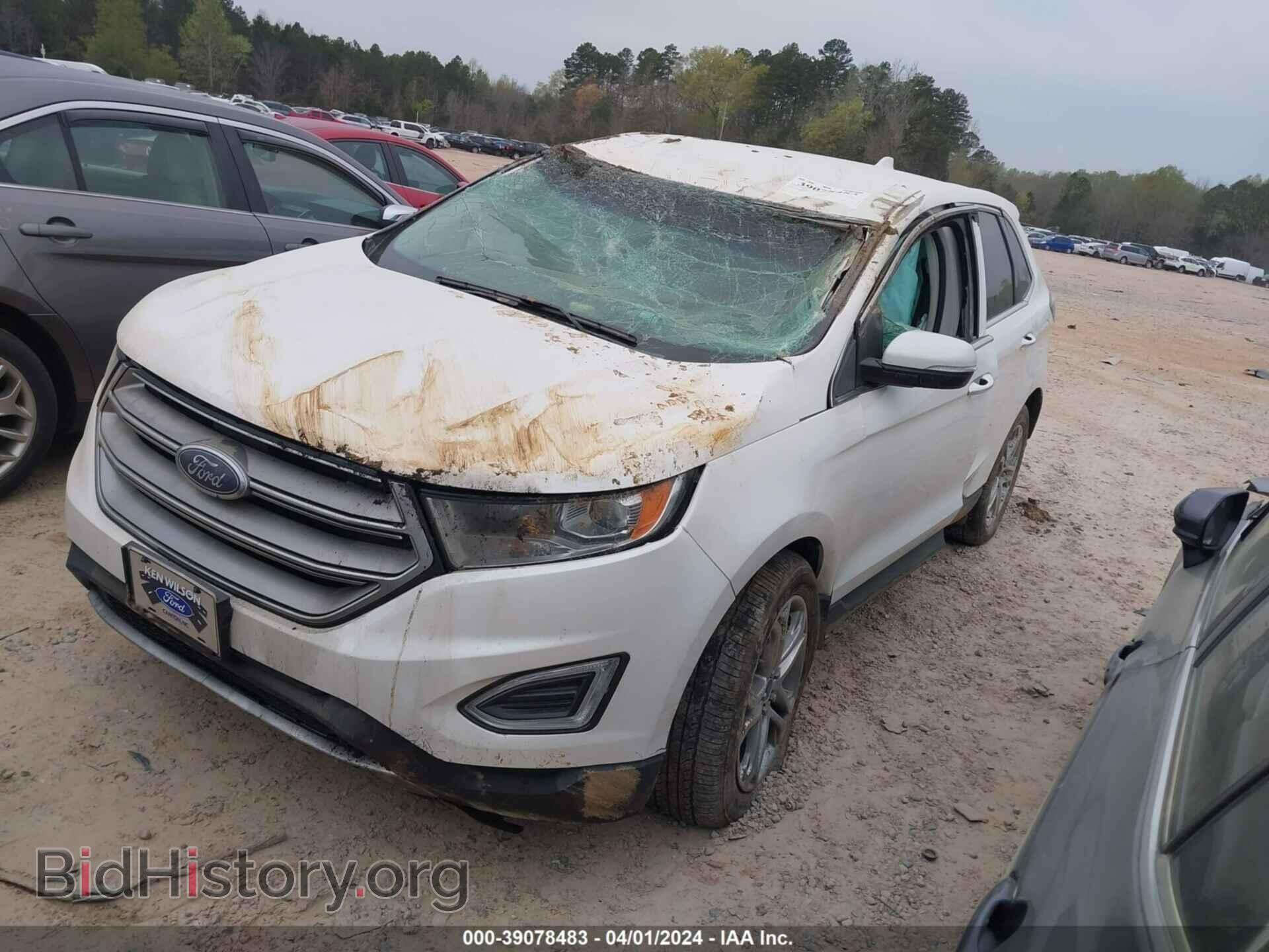 2017 FORD EDGE - VIN: 2FMPK4K93HBB60004 - Фото 2