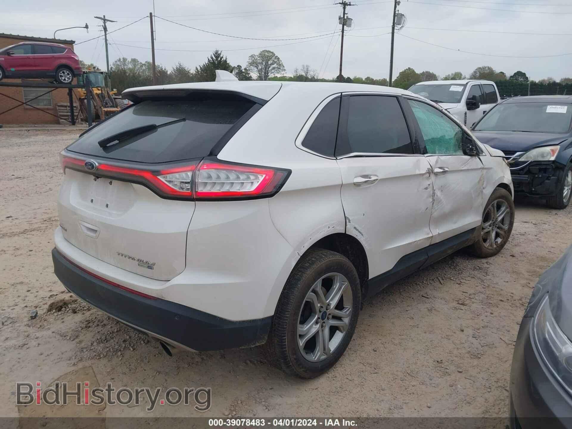 2017 FORD EDGE - VIN: 2FMPK4K93HBB60004 - Фото 4