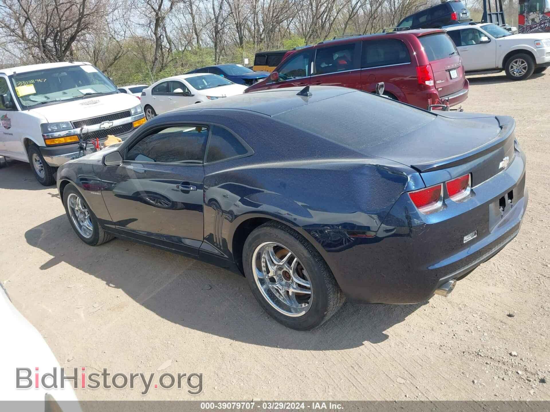 2012 CHEVROLET CAMARO - VIN: 2G1FA1E35C9148874 - Фото 3