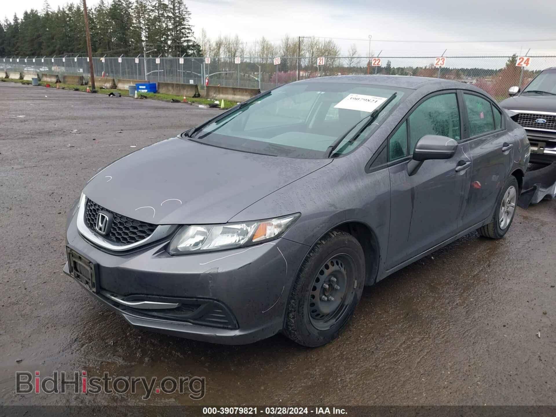 2014 HONDA CIVIC - VIN: 19XFB2F57EE256847 - Фото 2