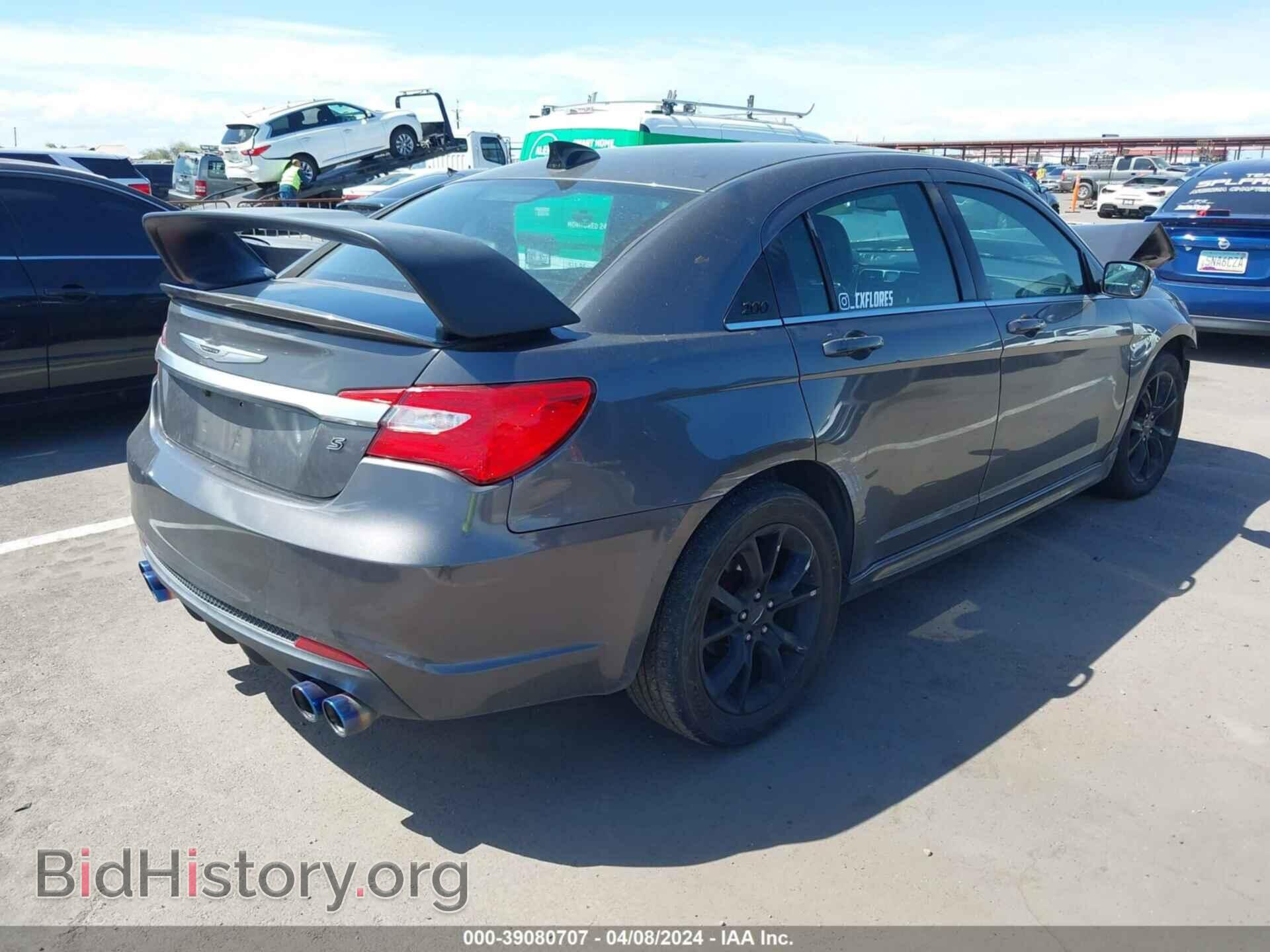 2014 CHRYSLER 200 - VIN: 1C3CCBCG5EN192071 - Фото 4
