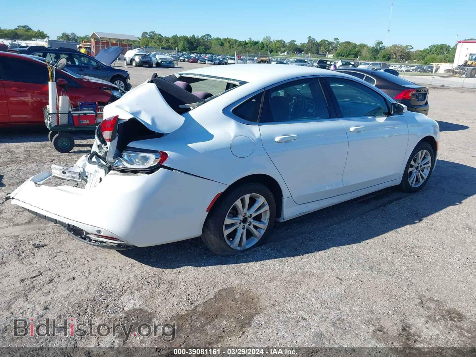 2015 CHRYSLER 200 - VIN: 1C3CCCAB7FN572141 - Фото 4