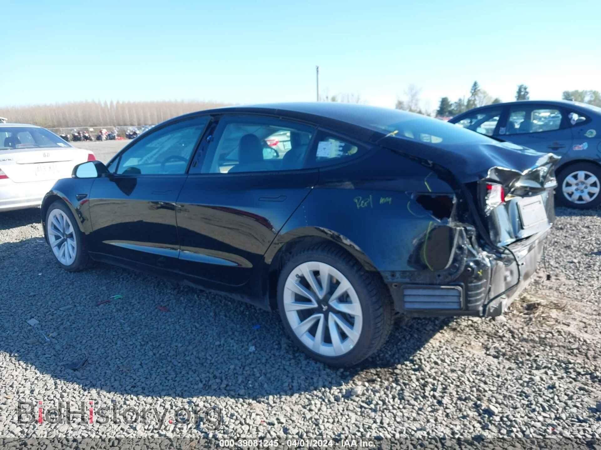 2021 TESLA MODEL 3 - VIN: 5YJ3E1EAXMF922062 - Photo 3