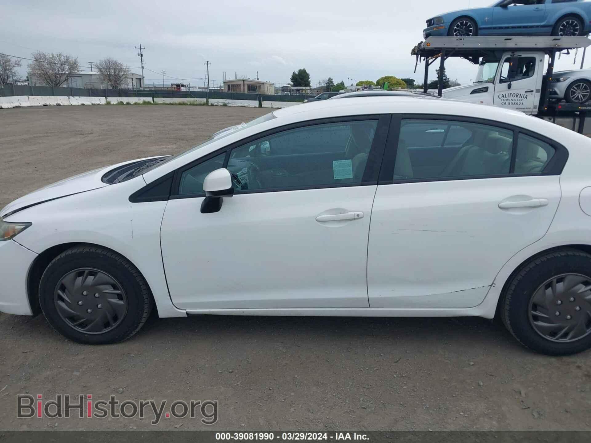 2013 HONDA CIVIC - VIN: 19XFB2F55DE293216 - Фото 14