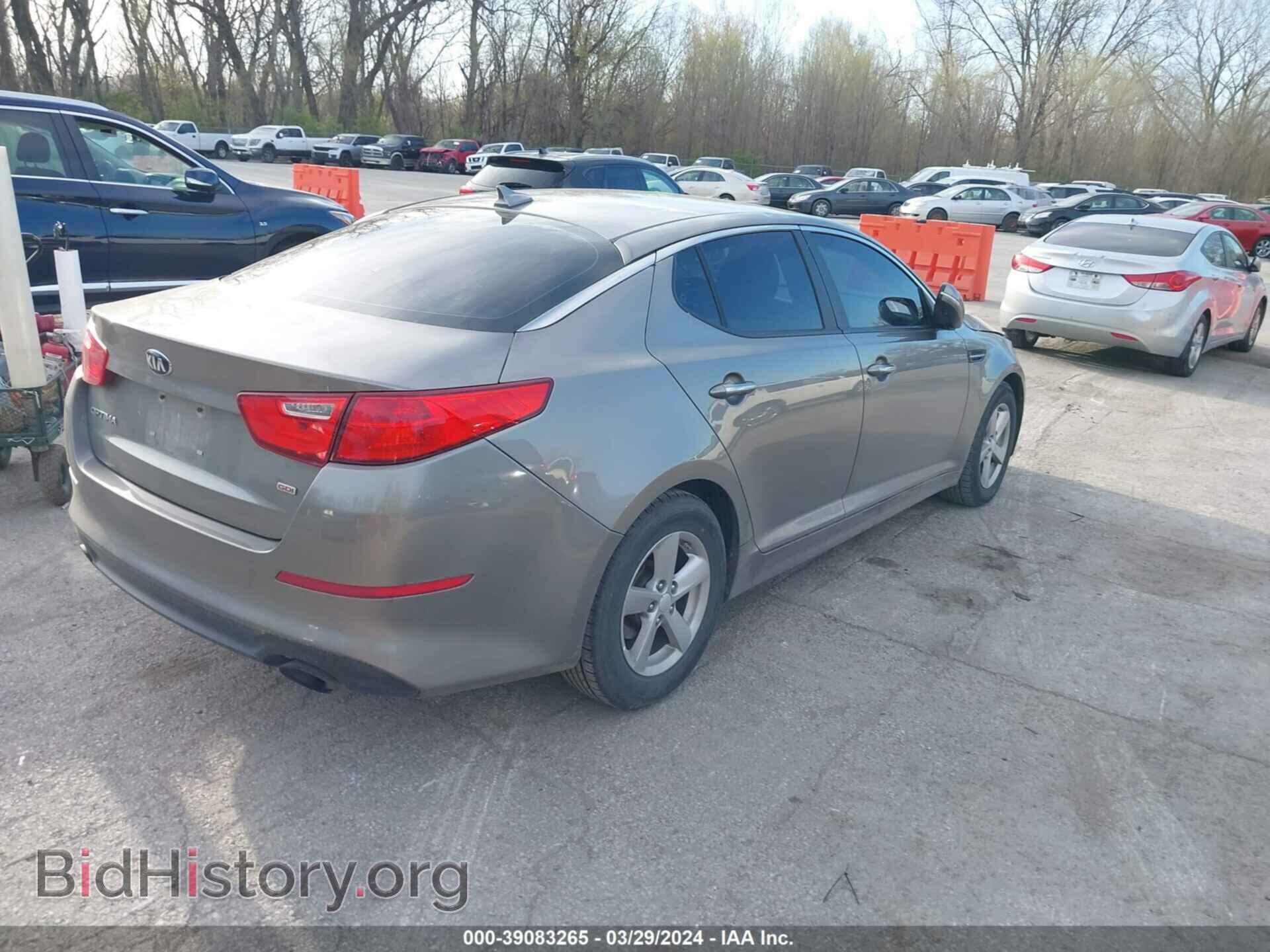 2014 KIA OPTIMA - VIN: 5XXGM4A74EG317453 - Фото 4