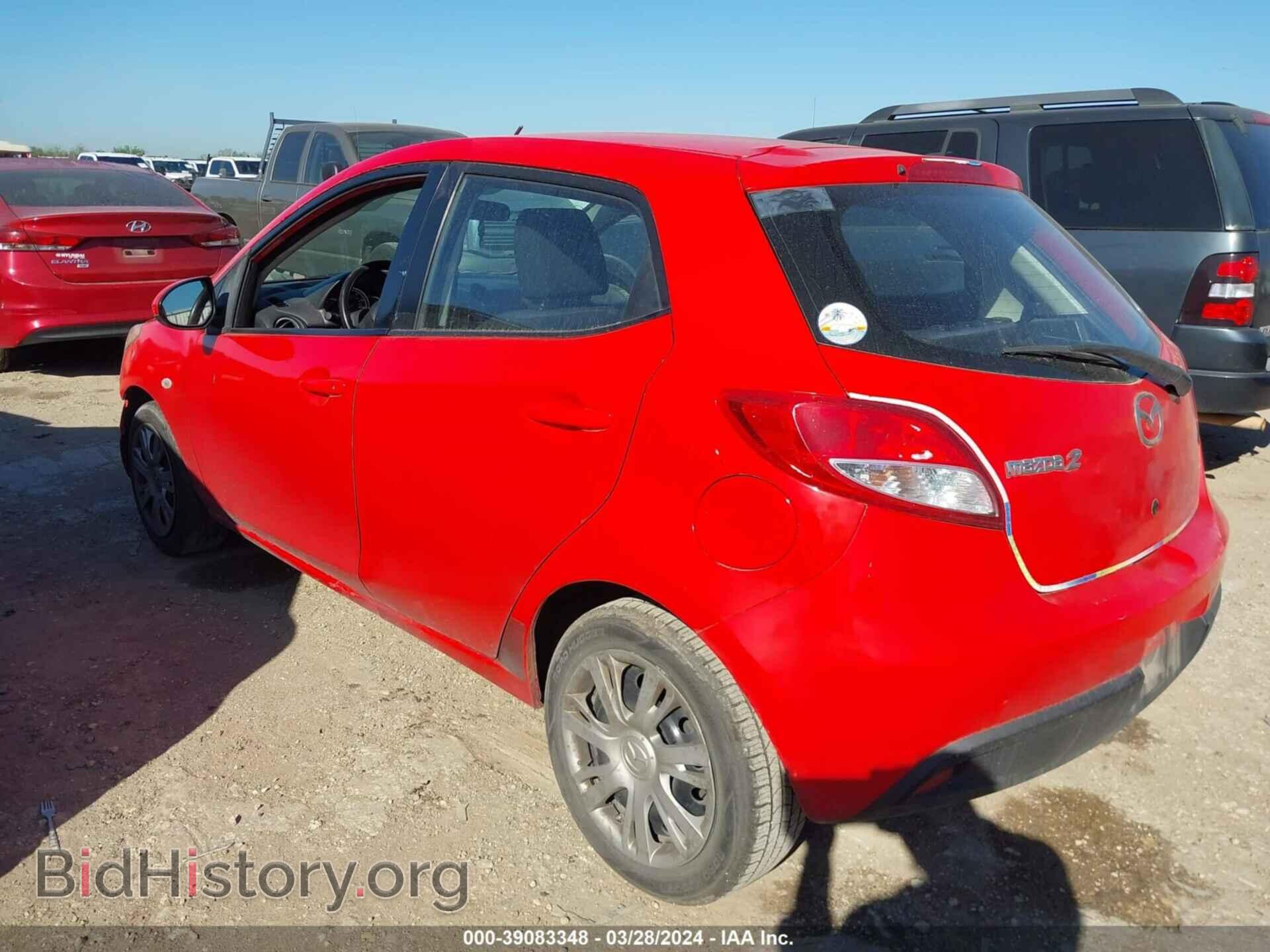 2012 MAZDA MAZDA2 - VIN: JM1DE1KYXC0132666 - Фото 3